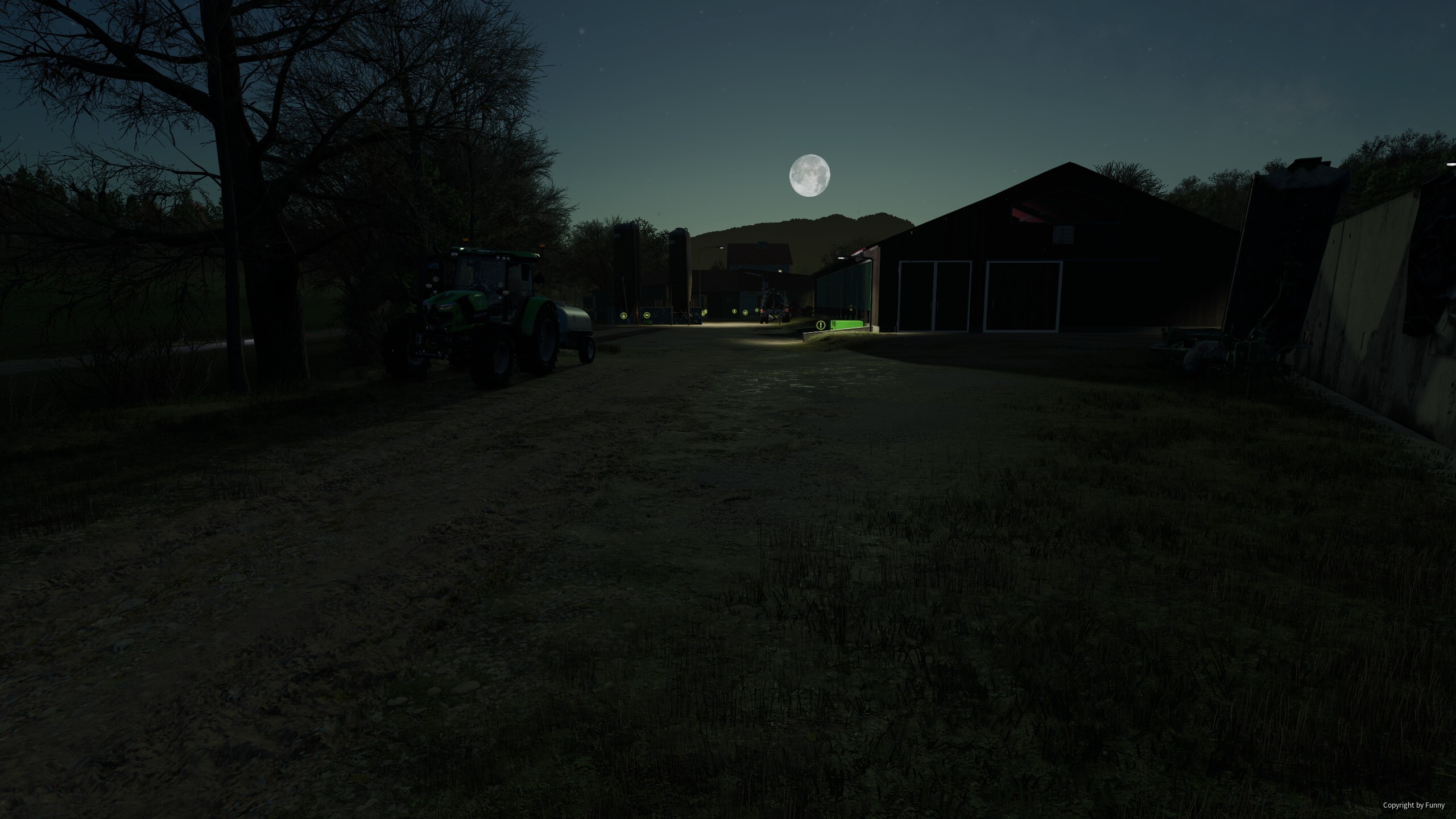 Schöner Voll Mond