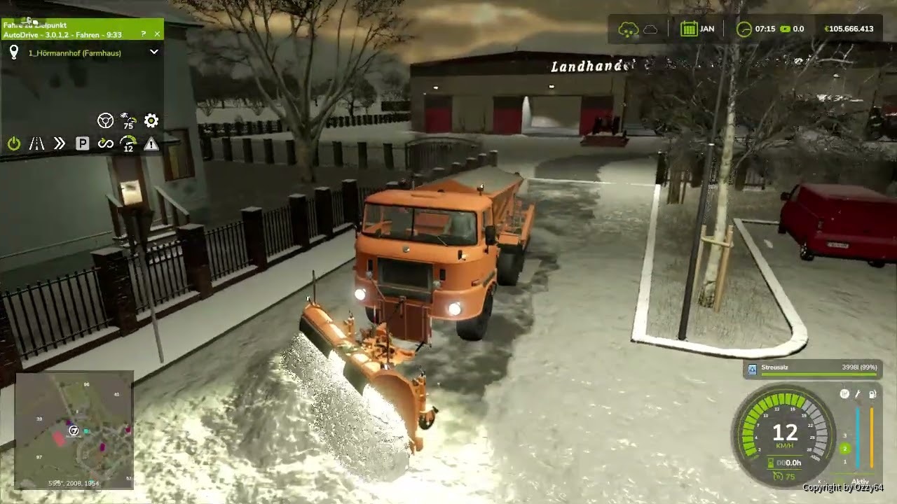 FS25 IFA W50 Winterdienst in Thüringen (Map)