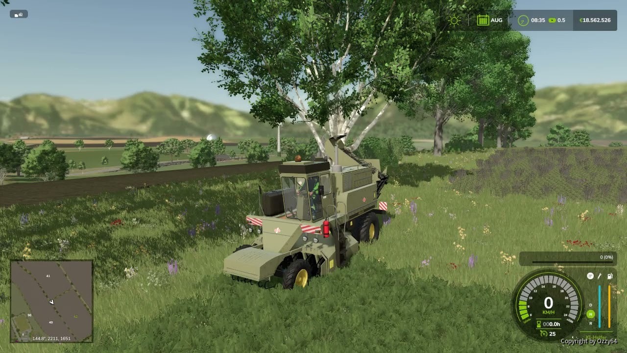 FS25 Fortschritt KS 6B bearbeitet für ThüringenMap Früchte