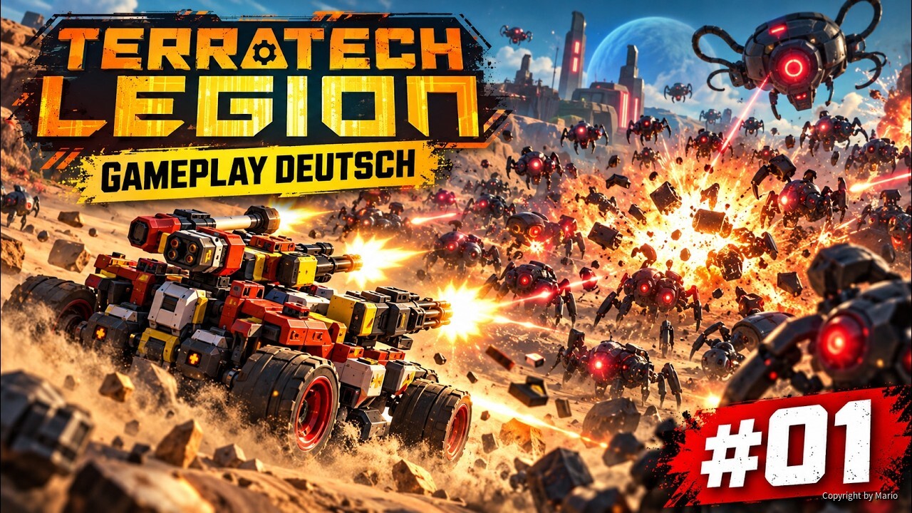 TerraTech Legion – Unser Kampf gegen die Legion beginnt! 🤖💥 | Gameplay Deutsch #01