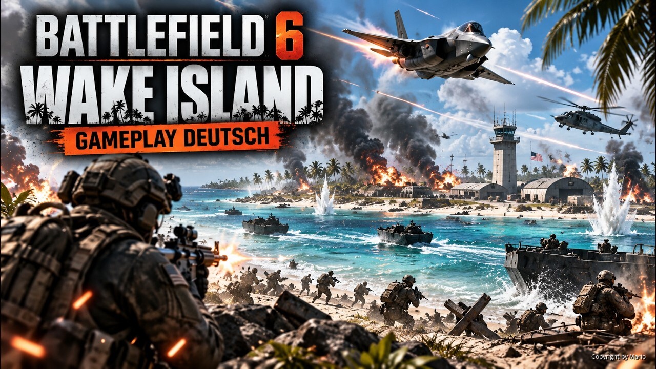 WAKE ISLAND🔥🌴 ist zurück! 😍 | Battlefield 6 Gameplay Deutsch