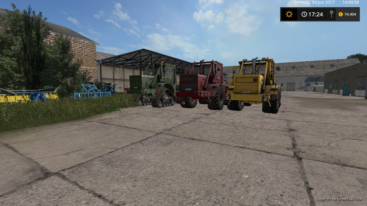 Kirovets Famiele is größer geworden um 2 :D
