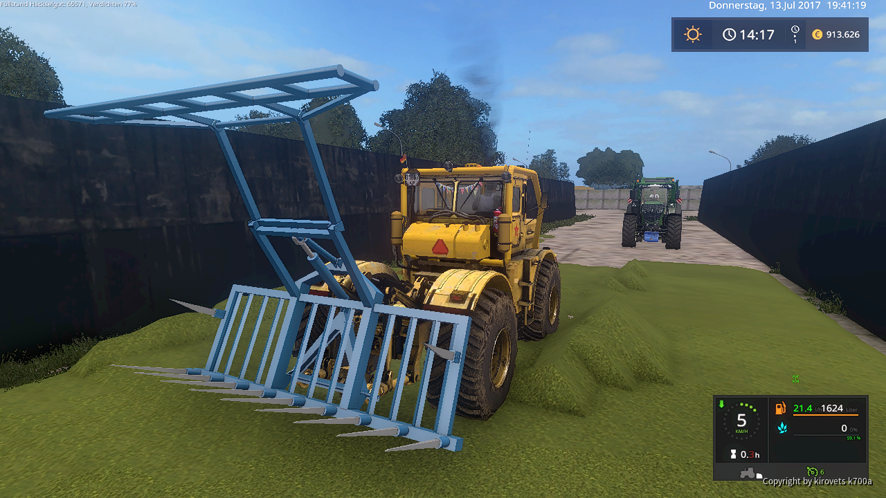 Kirovets K701 & Fendt Vario 1050 bei der Arbeit