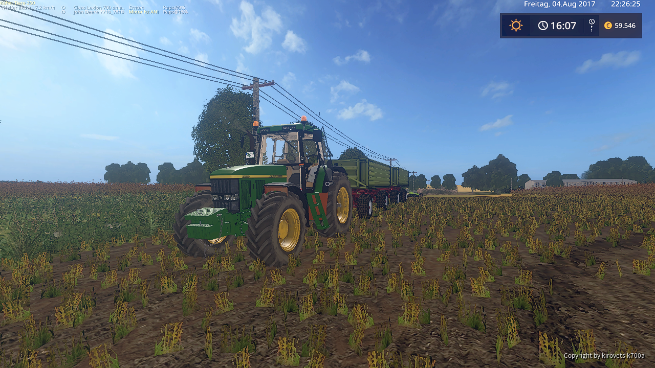 John Deere 7810 Power :)