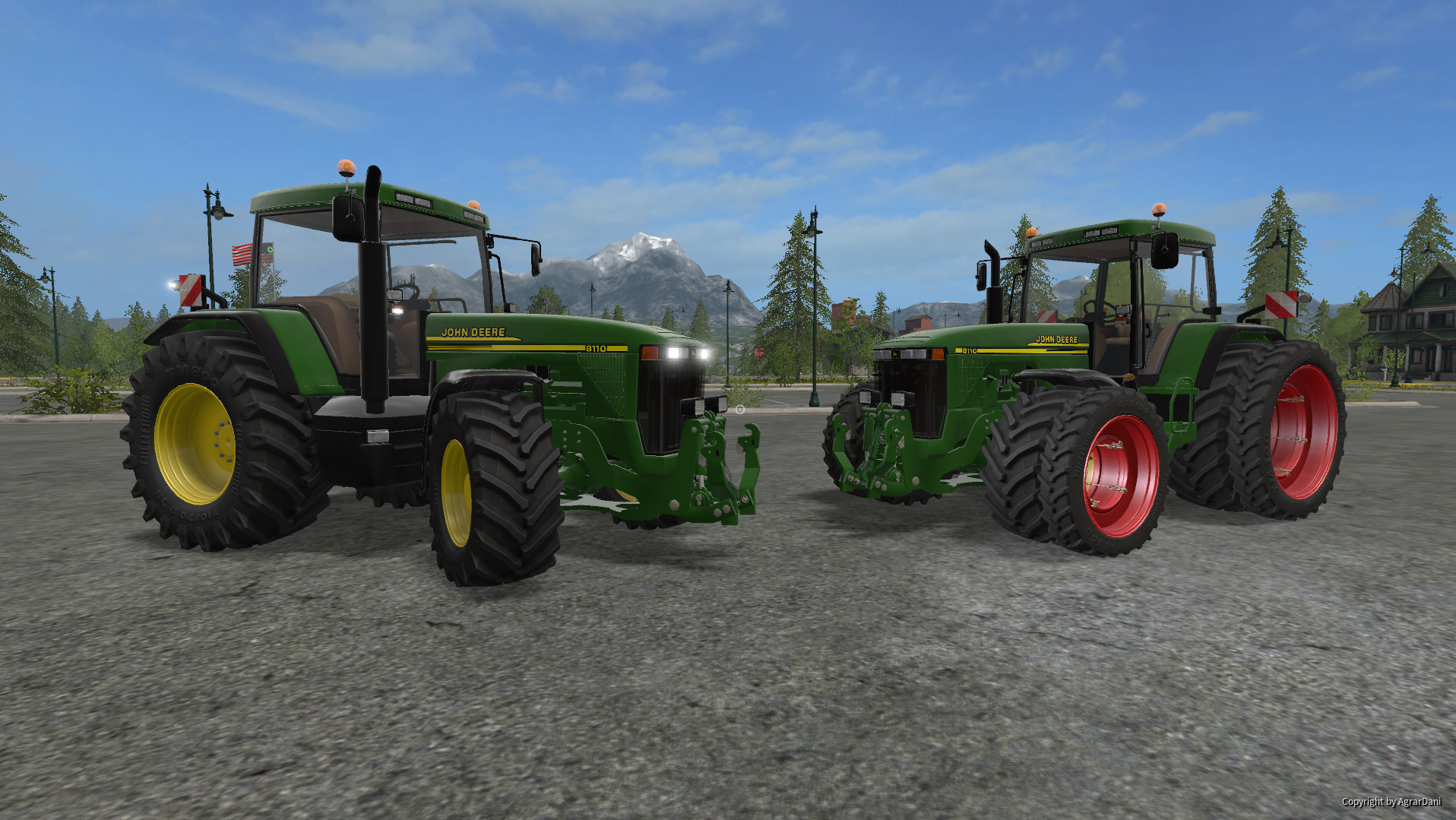 Meine ersten konvertierten Traktoren aus dem LS15 zu LS17