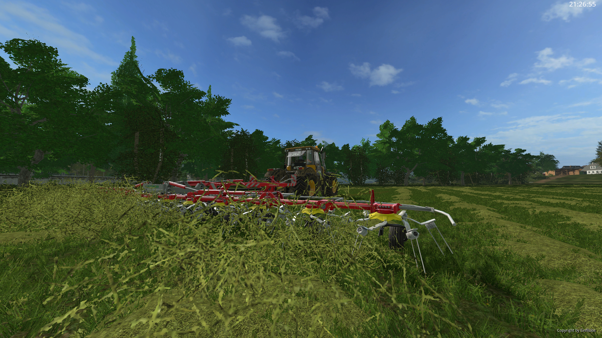 Wenden mit JCB