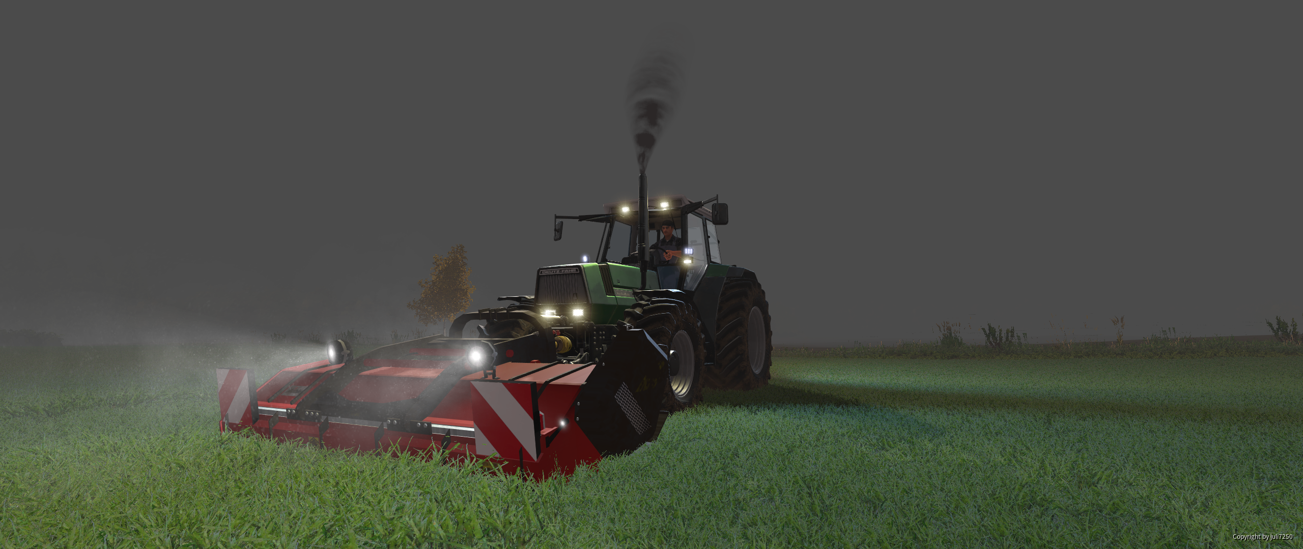 Gras Mulchen mit dem 6.61