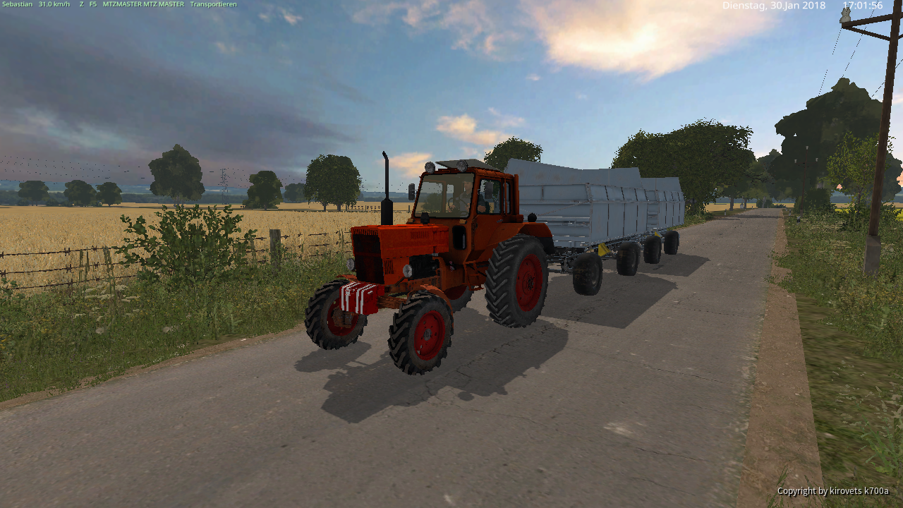 MTZ 82 mit HW80 SHa