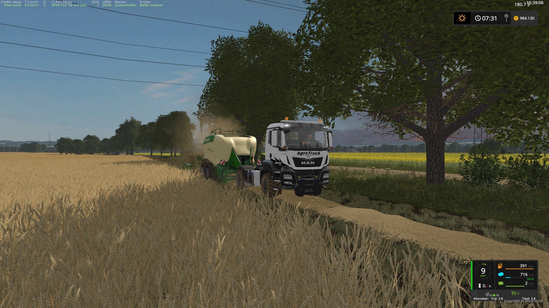 Agrotruck im Einsatz
