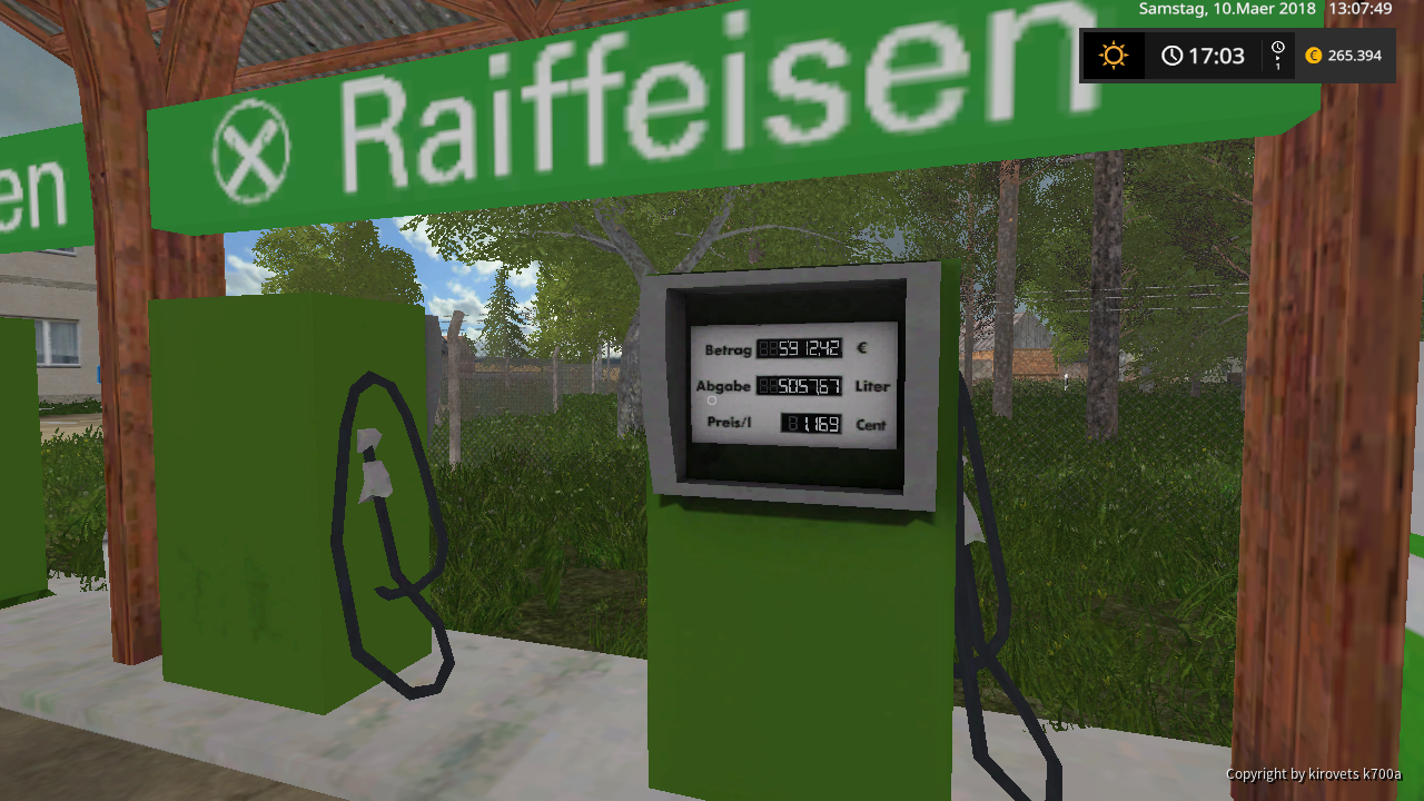Neue Tankstelle in Bantikow