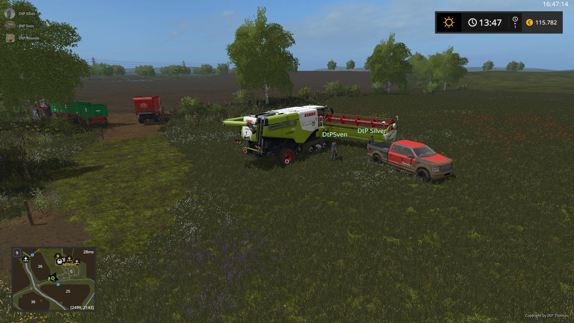 Grass Dreschen