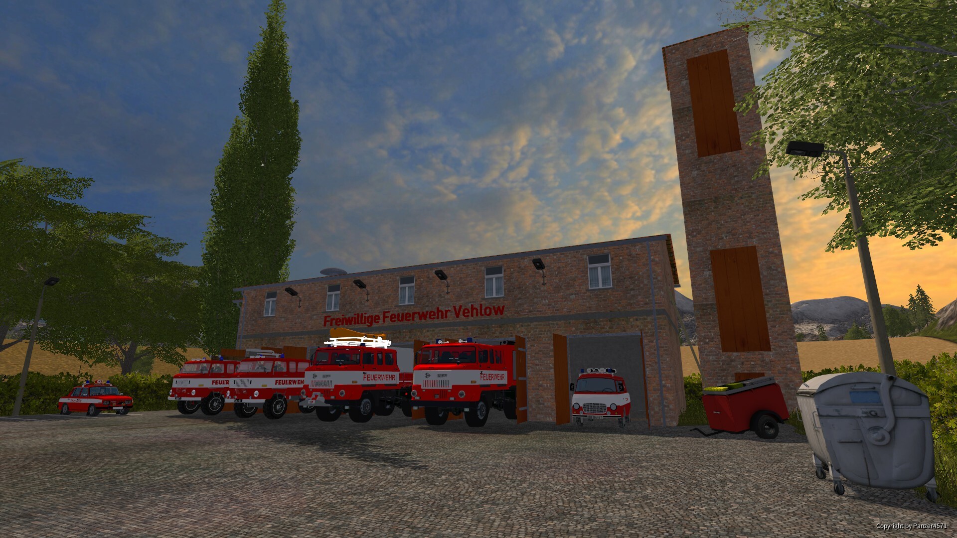 Feuerwehr in Vehlow