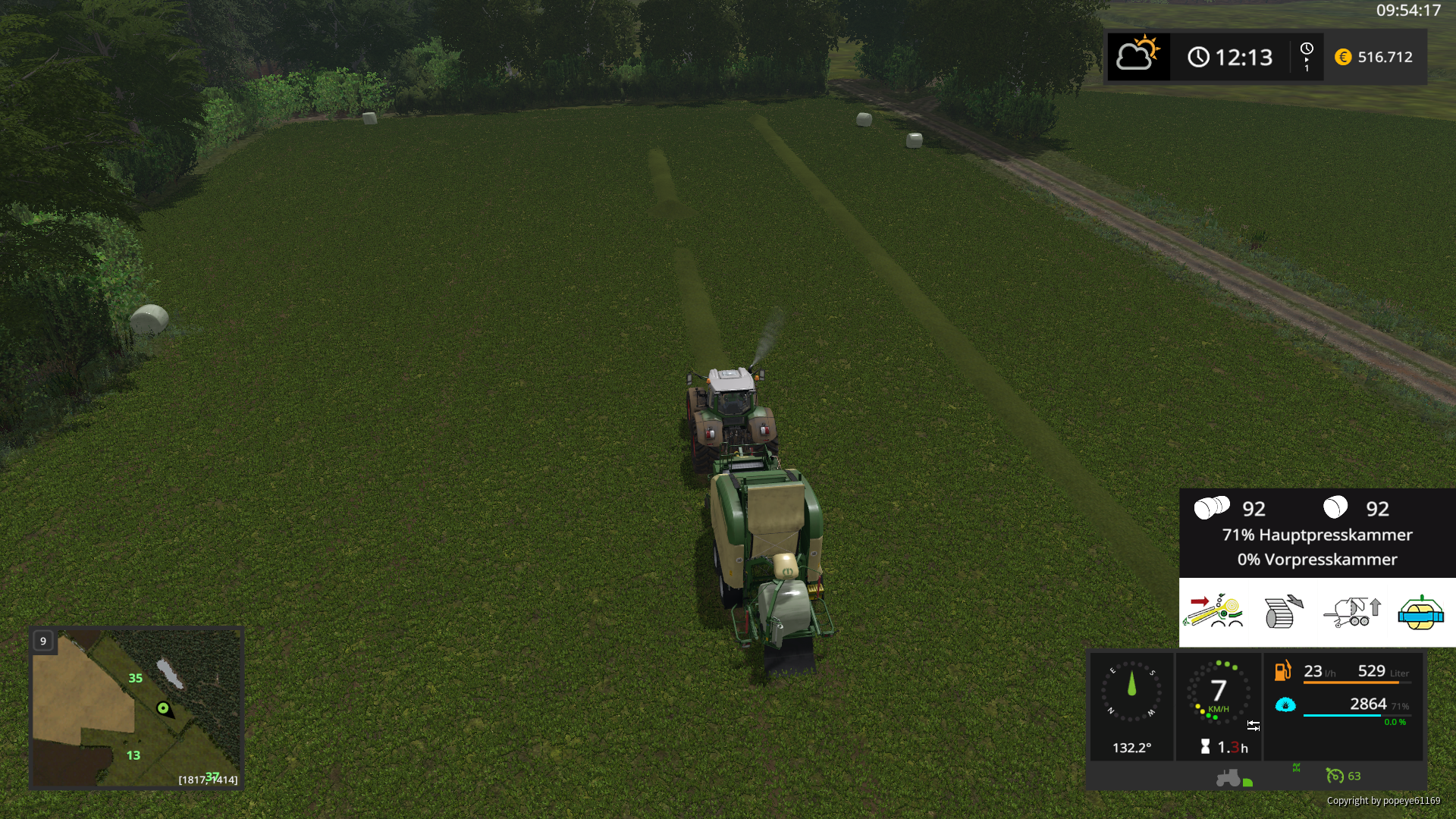 gassilage auf der rademap