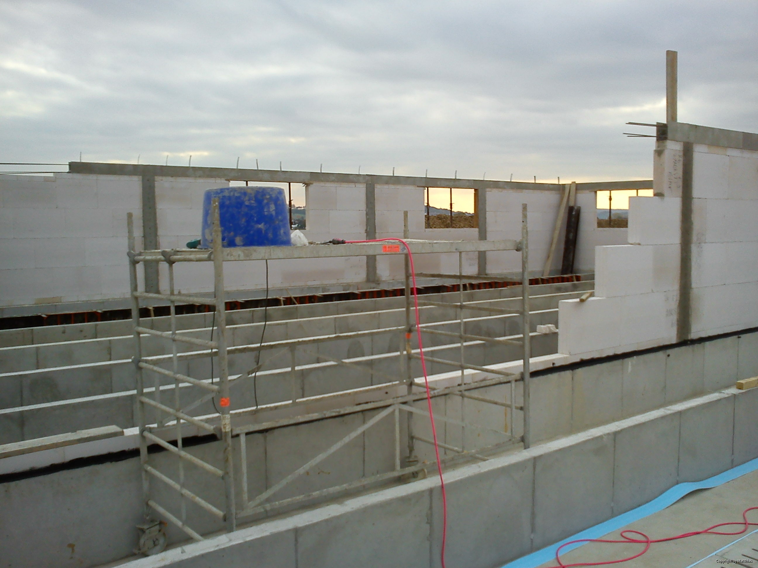 Maststall Bau im Jahr 2013 (Schweinemast)-2