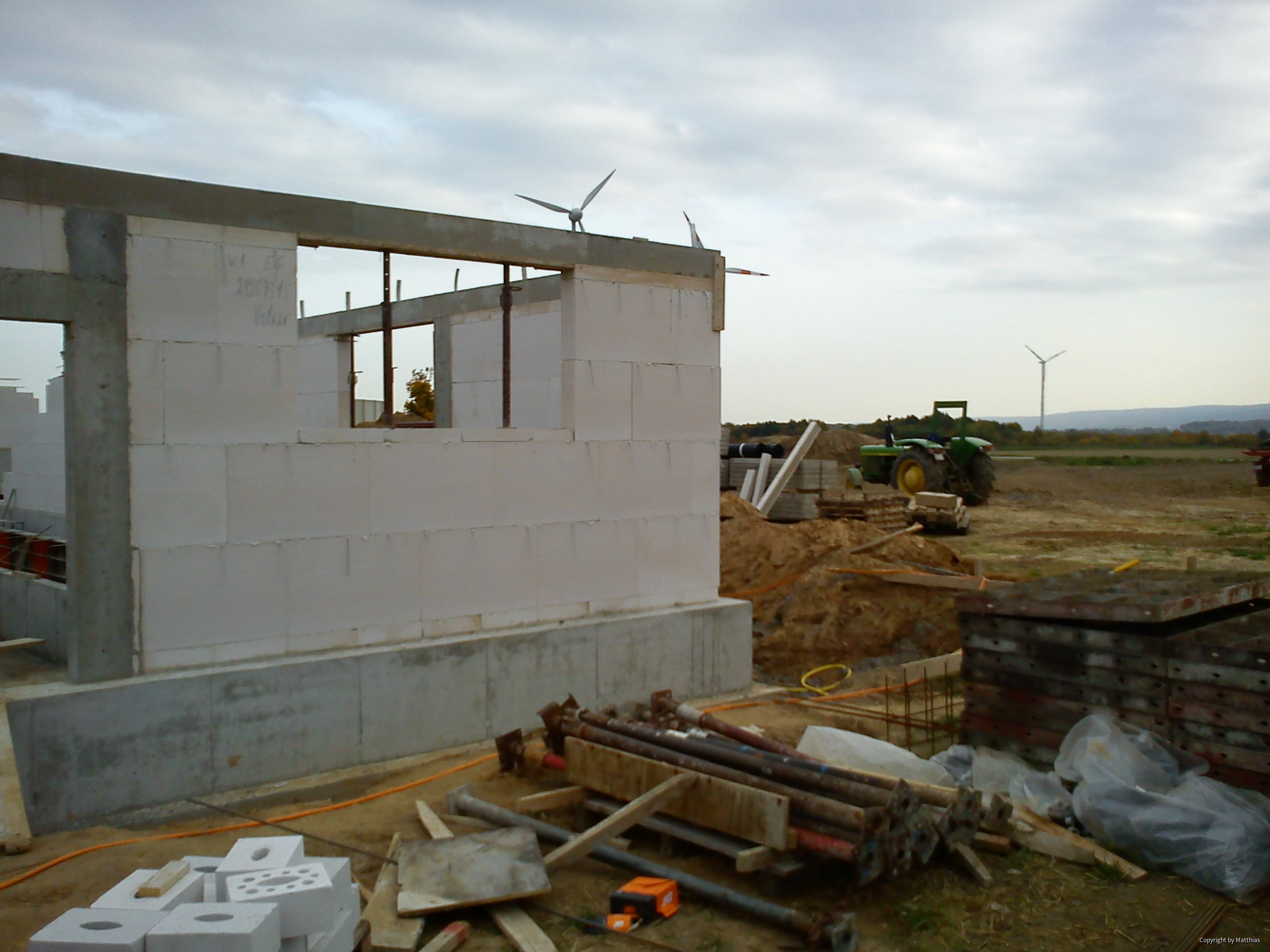 Maststall Bau im Jahr 2013 (Schweinemast)-2