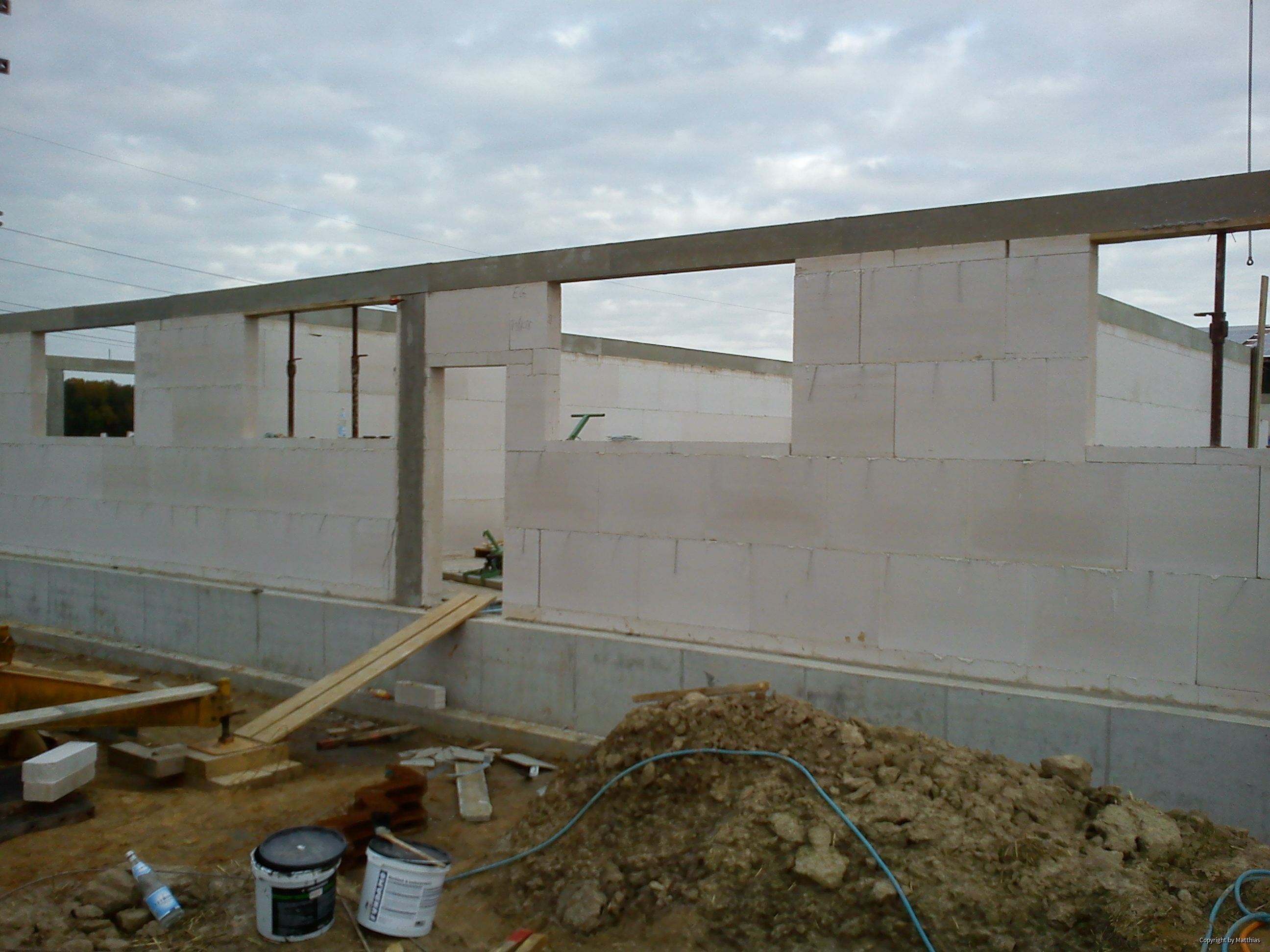 Maststall Bau im Jahr 2013 (Schweinemast)-2