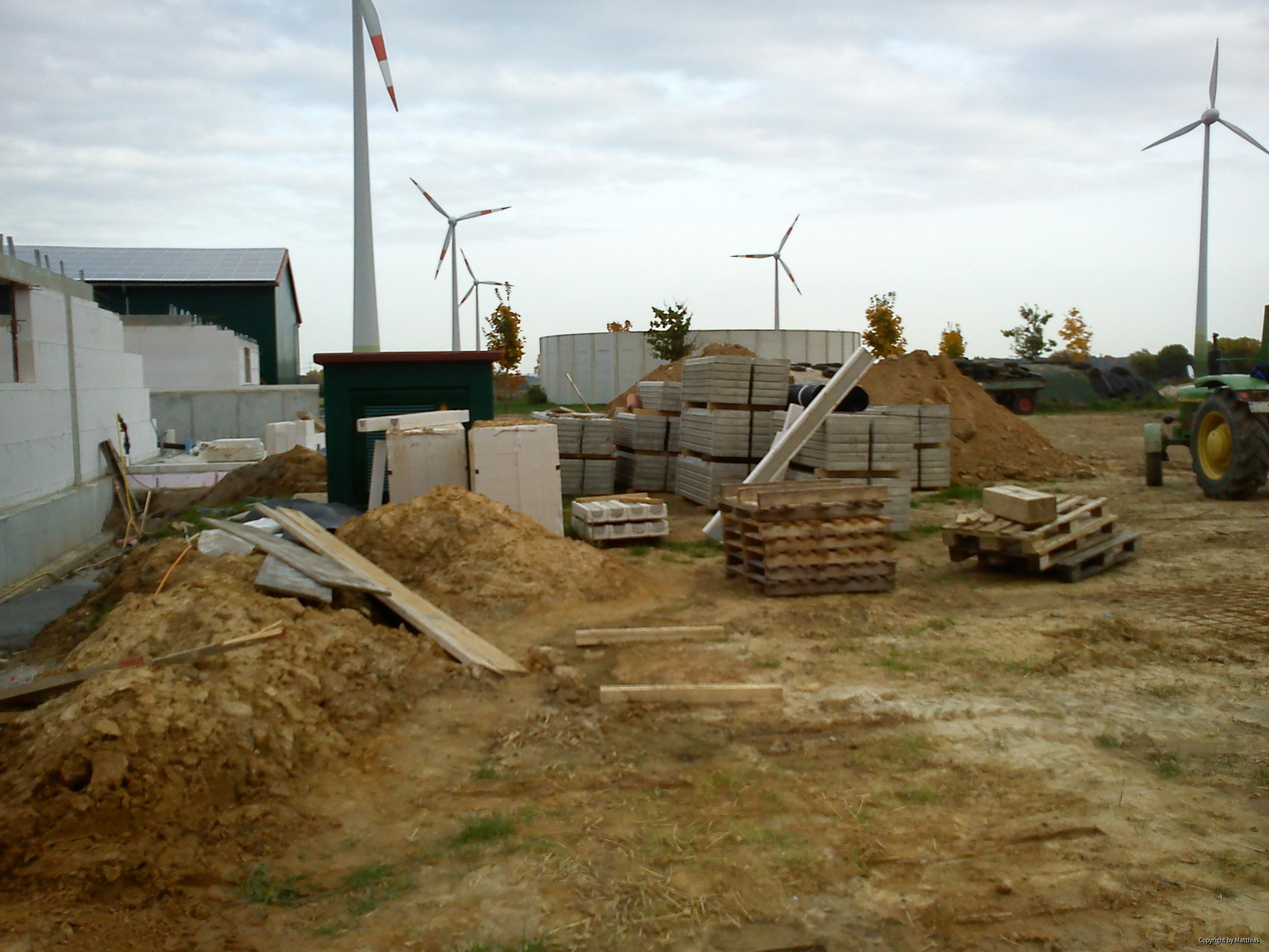 Maststall Bau im Jahr 2013 (Schweinemast)-2