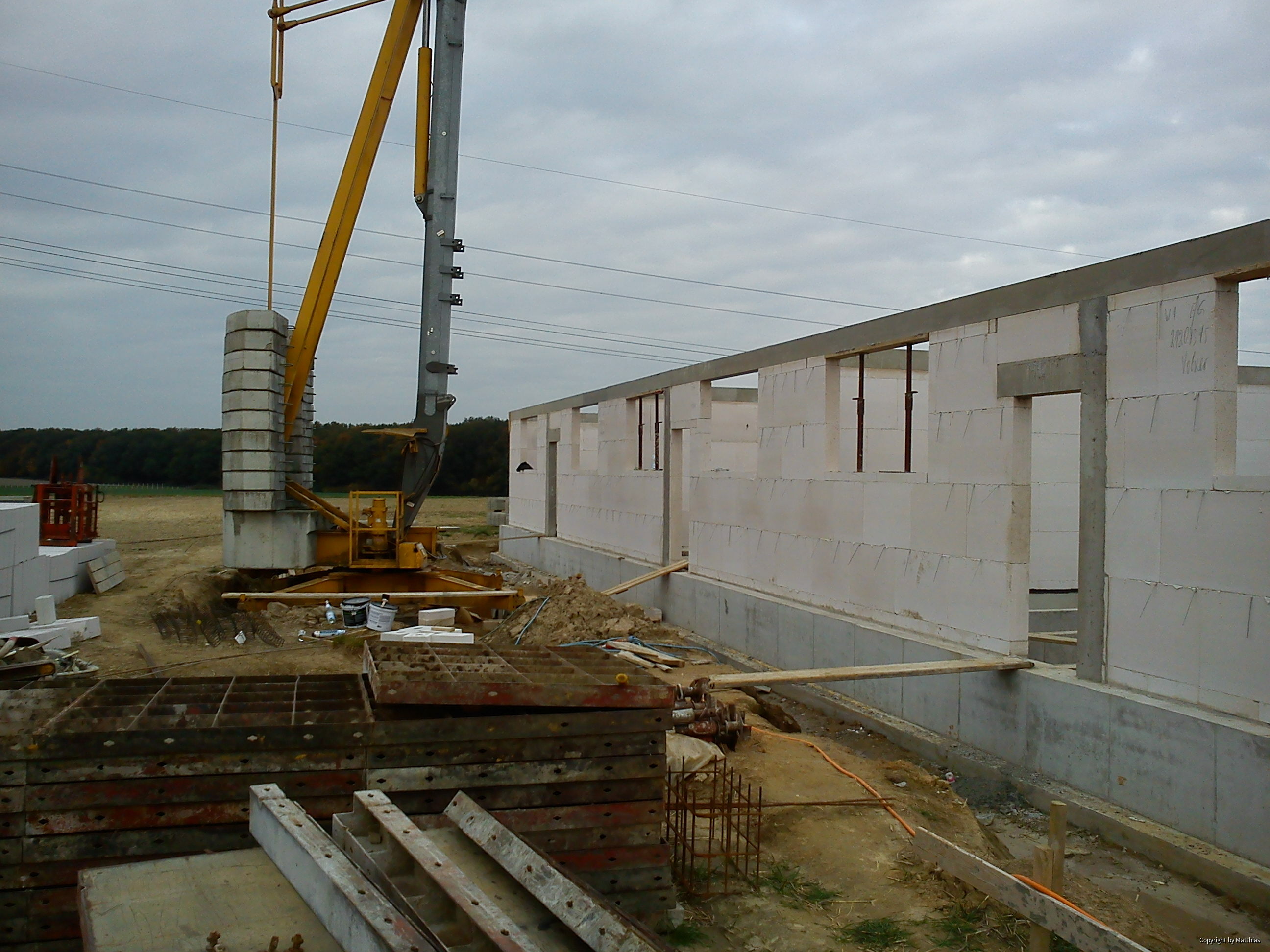 Maststall Bau im Jahr 2013 (Schweinemast)-2