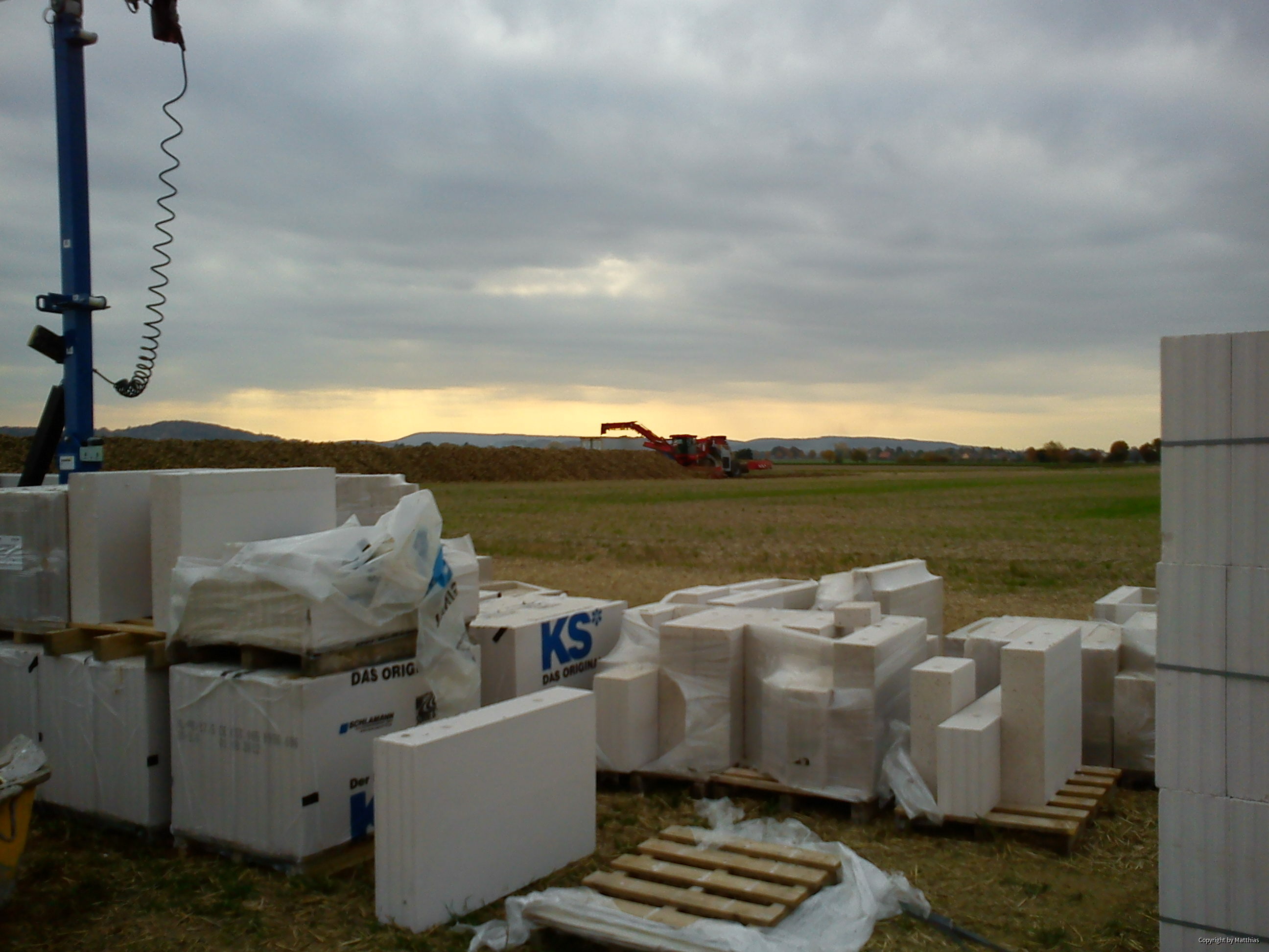 Maststall Bau im Jahr 2013 (Schweinemast)-2