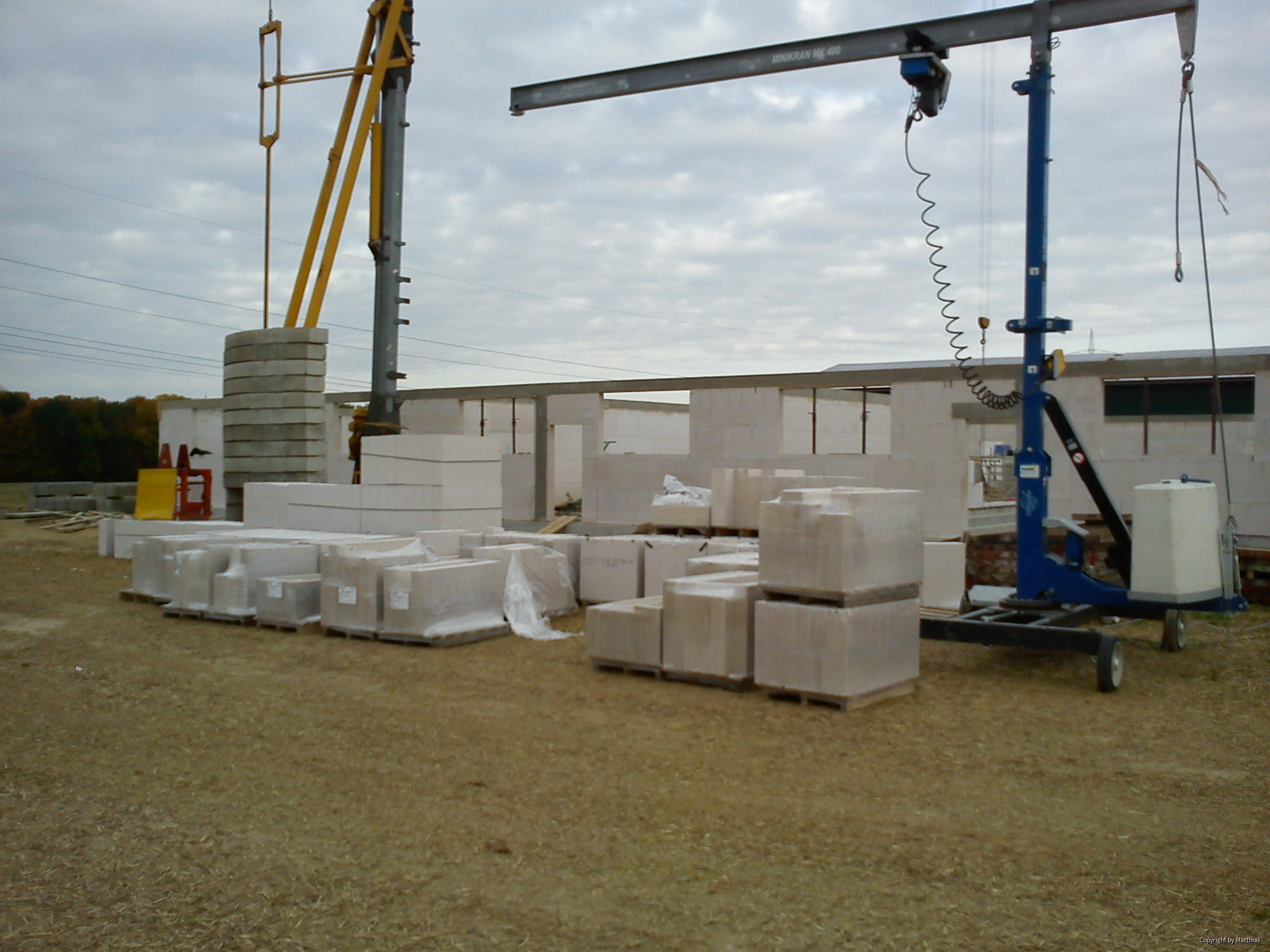 Maststall Bau im Jahr 2013 (Schweinemast)-2