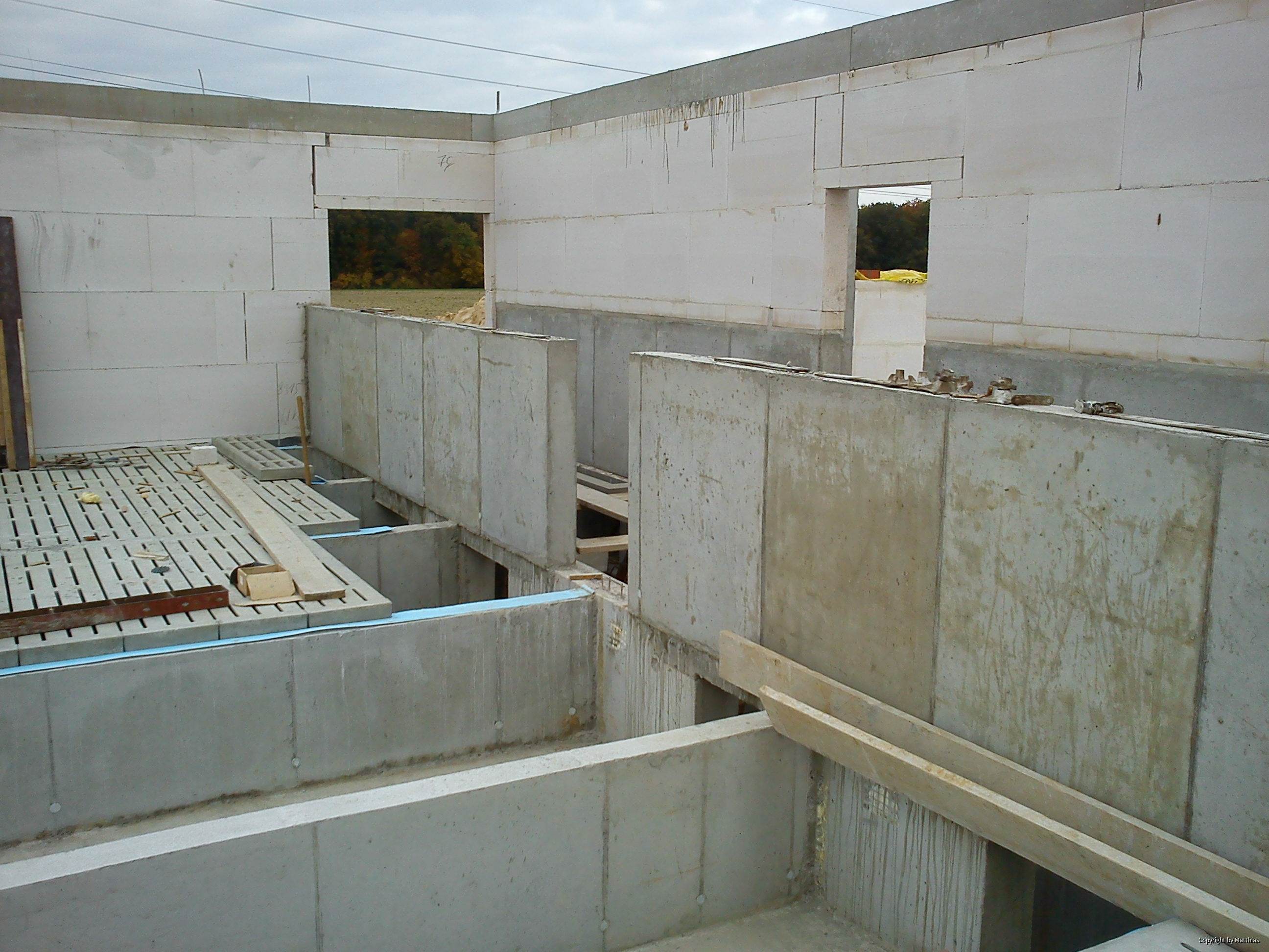 Maststall Bau im Jahr 2013 (Schweinemast)-2