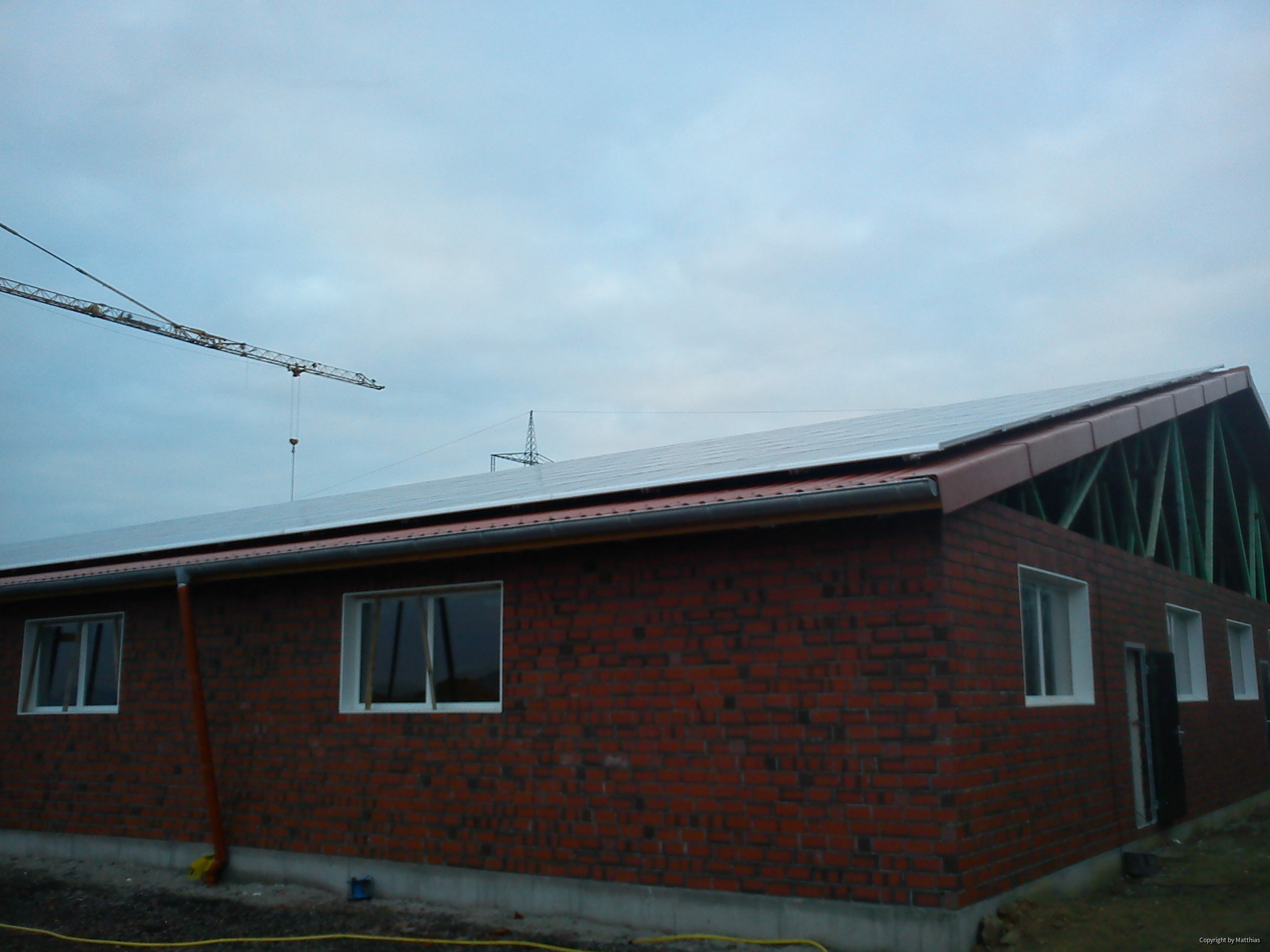 Maststall Bau im Jahr 2013 (Schweinemast)-3