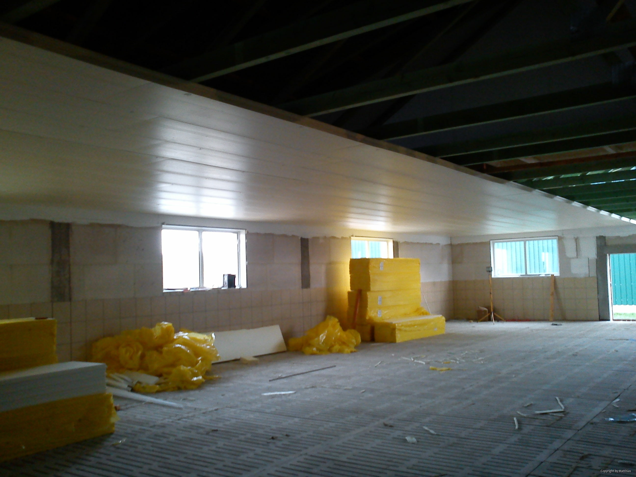 Maststall Bau im Jahr 2013 (Schweinemast)-3
