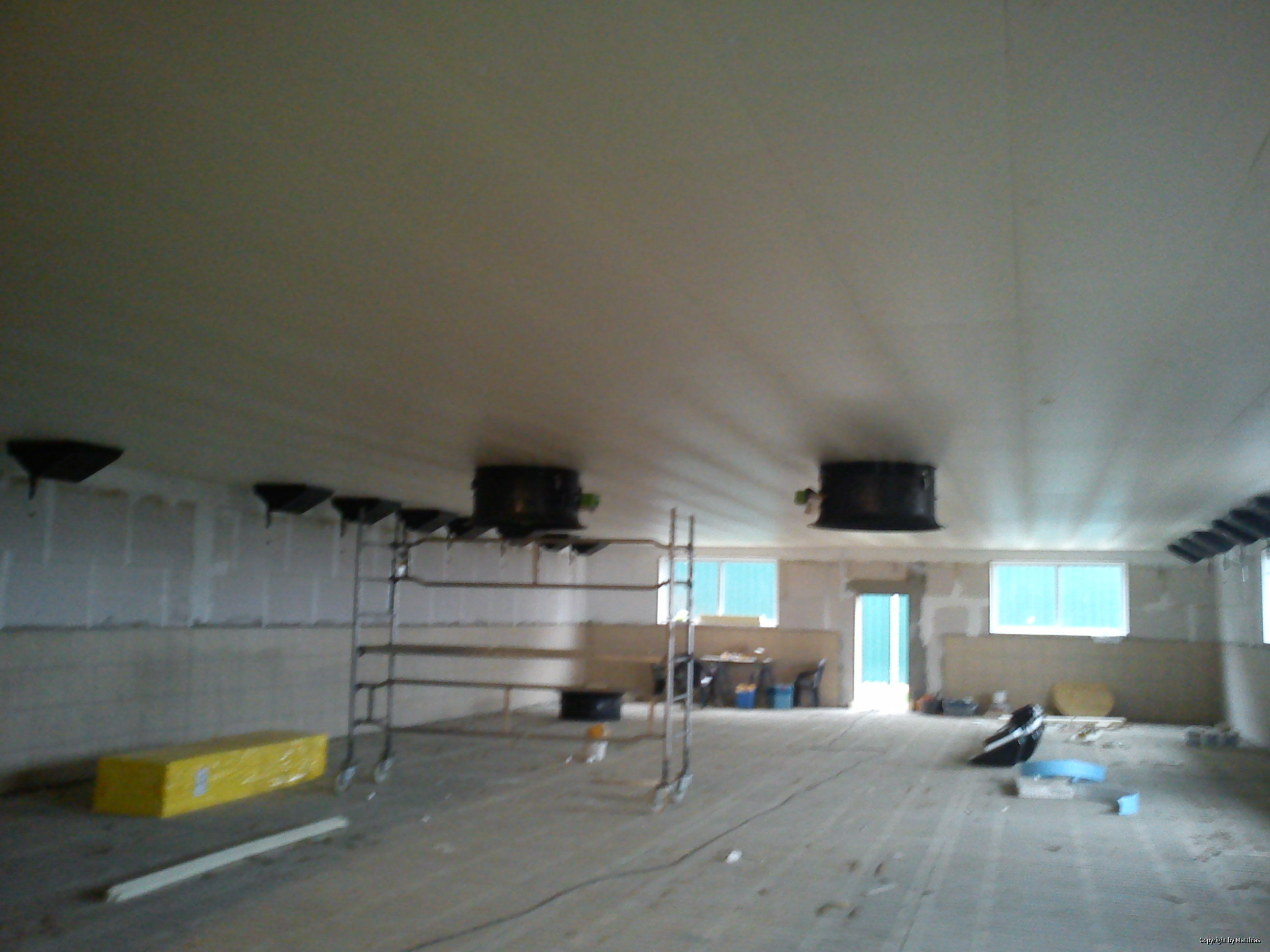 Maststall Bau im Jahr 2013 (Schweinemast)-3
