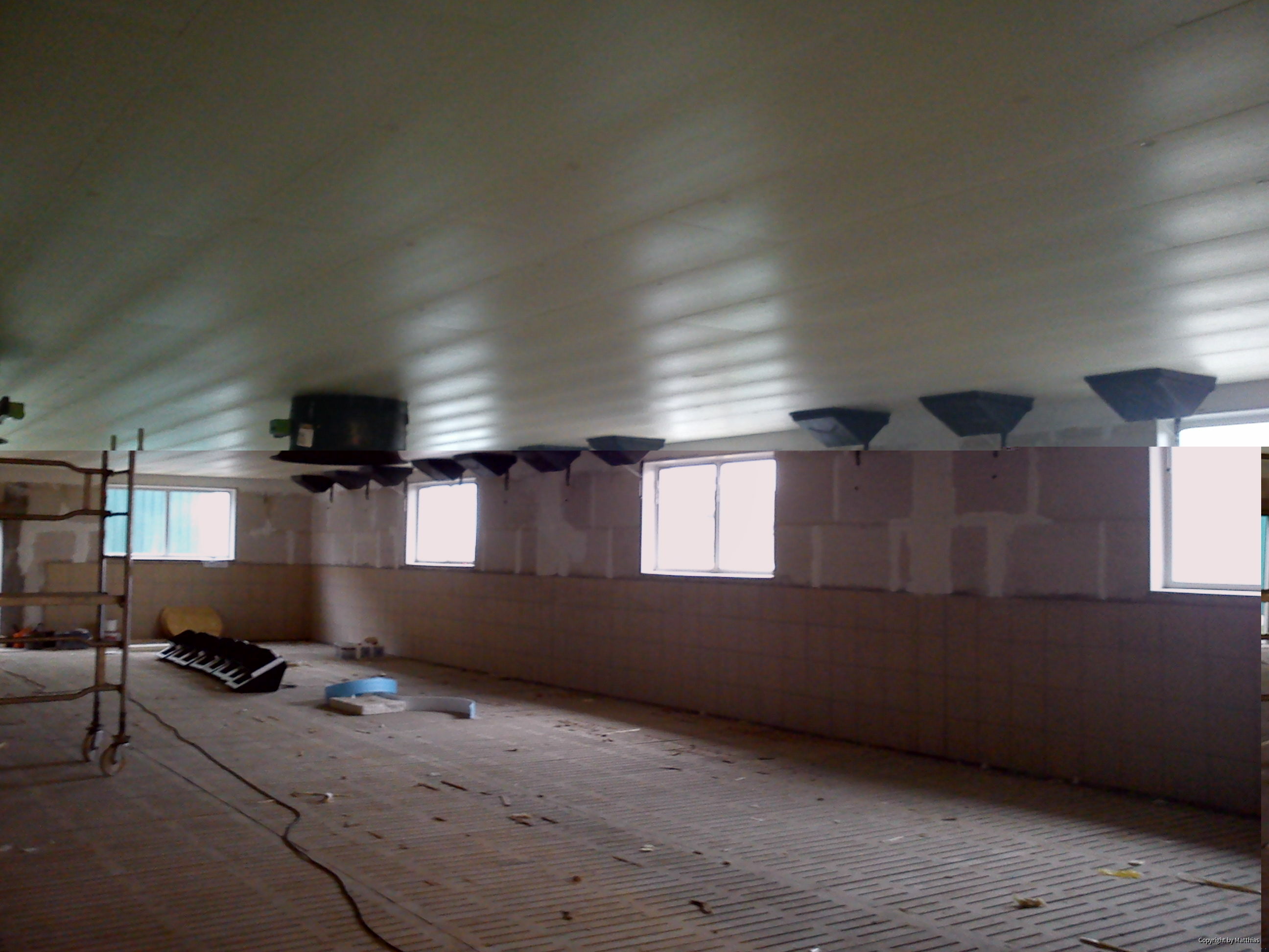 Maststall Bau im Jahr 2013 (Schweinemast)-3