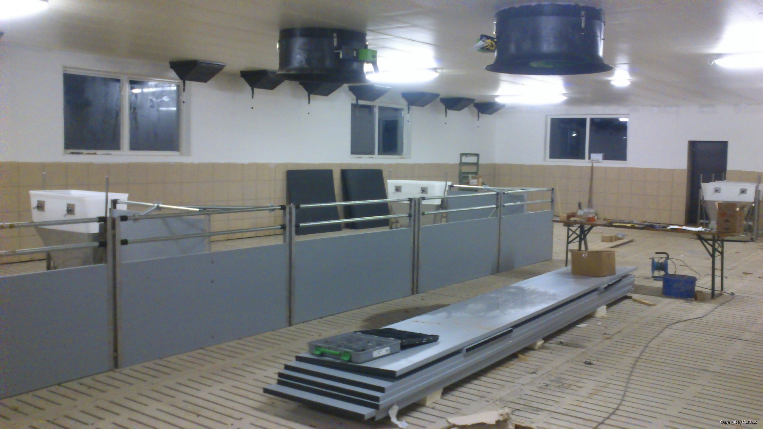 Maststall Bau im Jahr 2013 (Schweinemast)-4