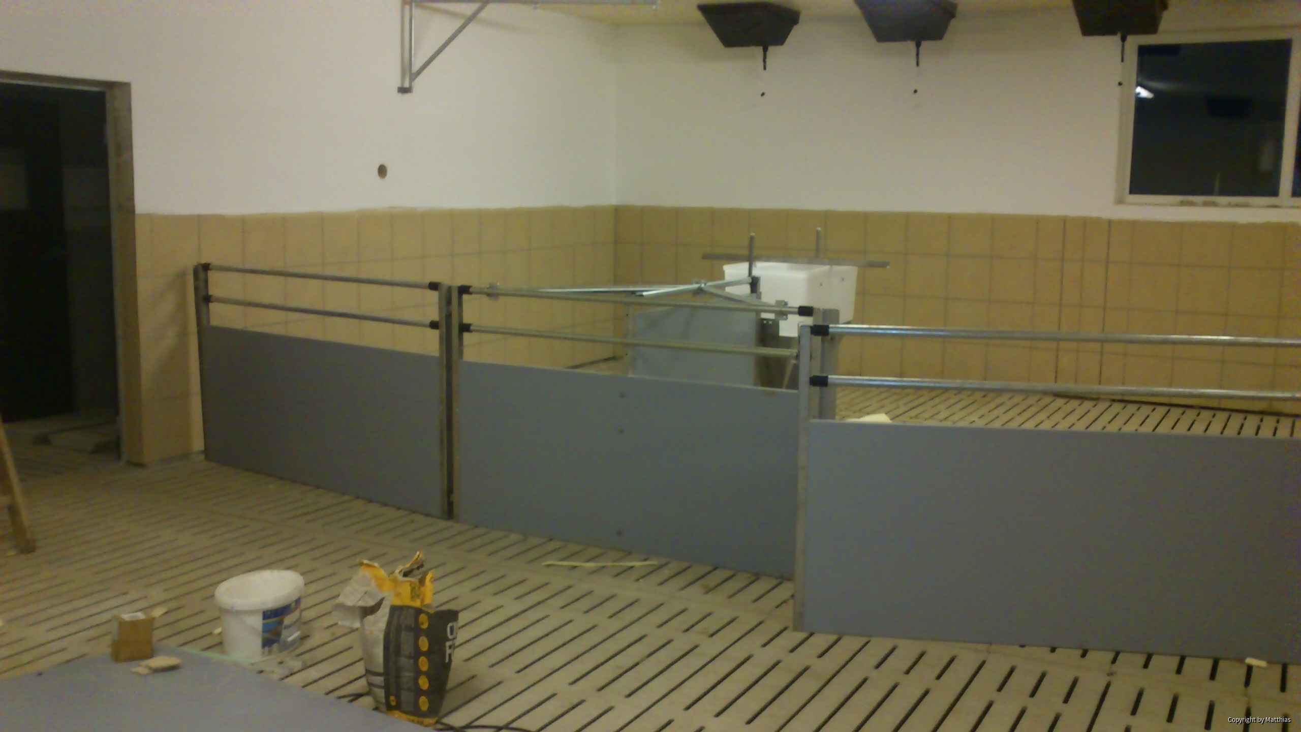 Maststall Bau im Jahr 2013 (Schweinemast)-4