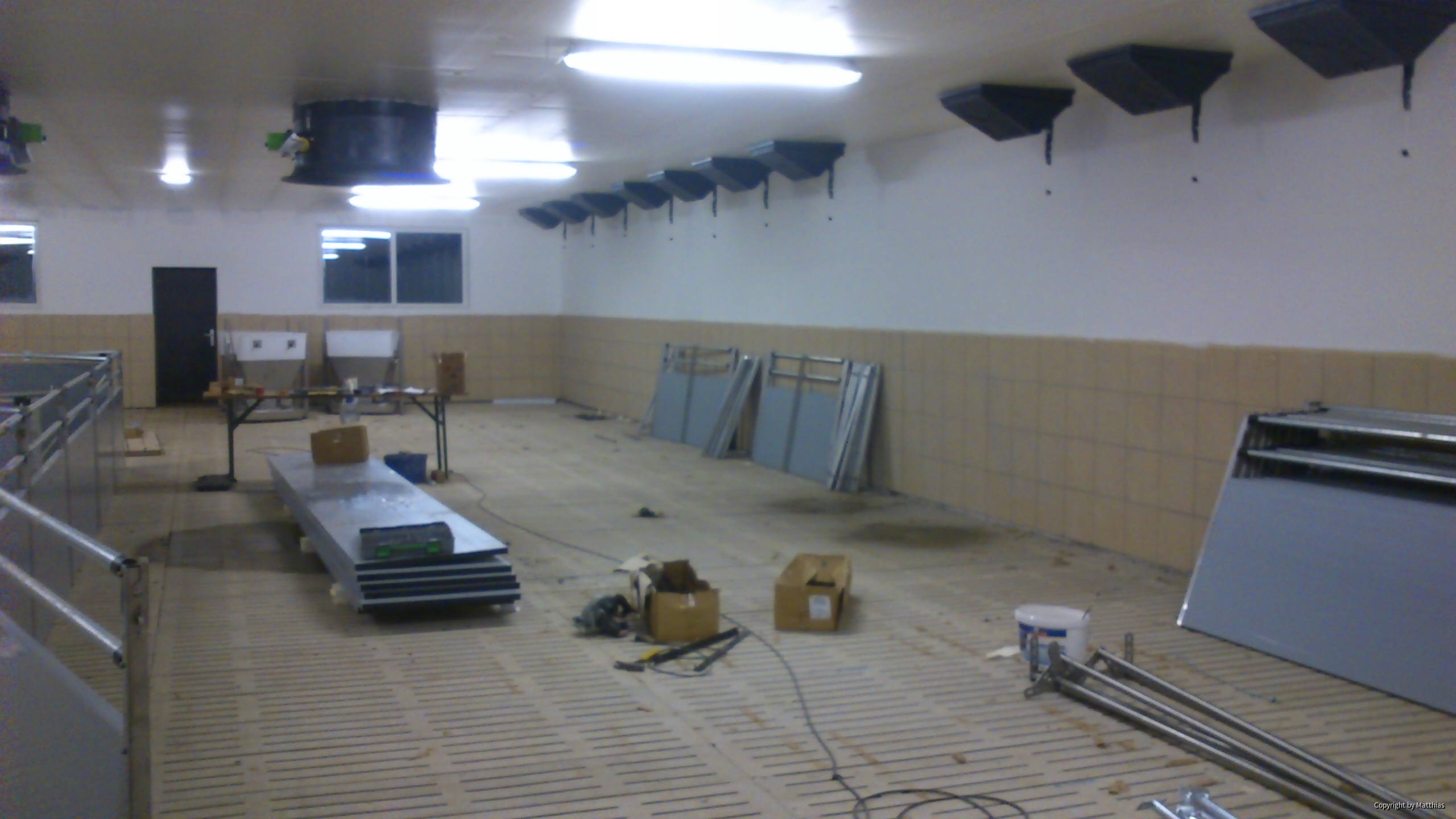 Maststall Bau im Jahr 2013 (Schweinemast)-4