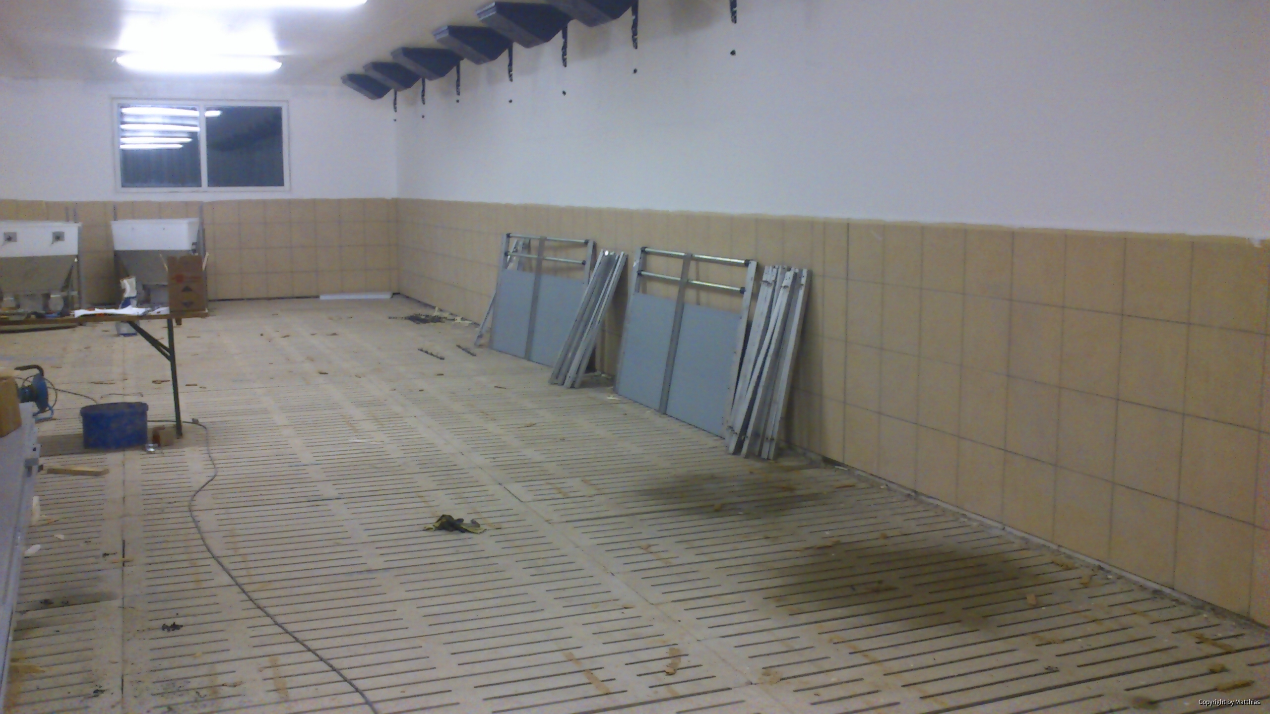 Maststall Bau im Jahr 2013 (Schweinemast)-4