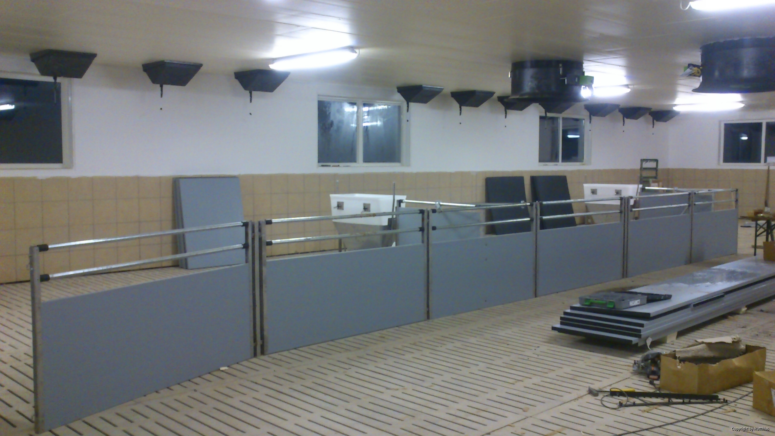 Maststall Bau im Jahr 2013 (Schweinemast)-4
