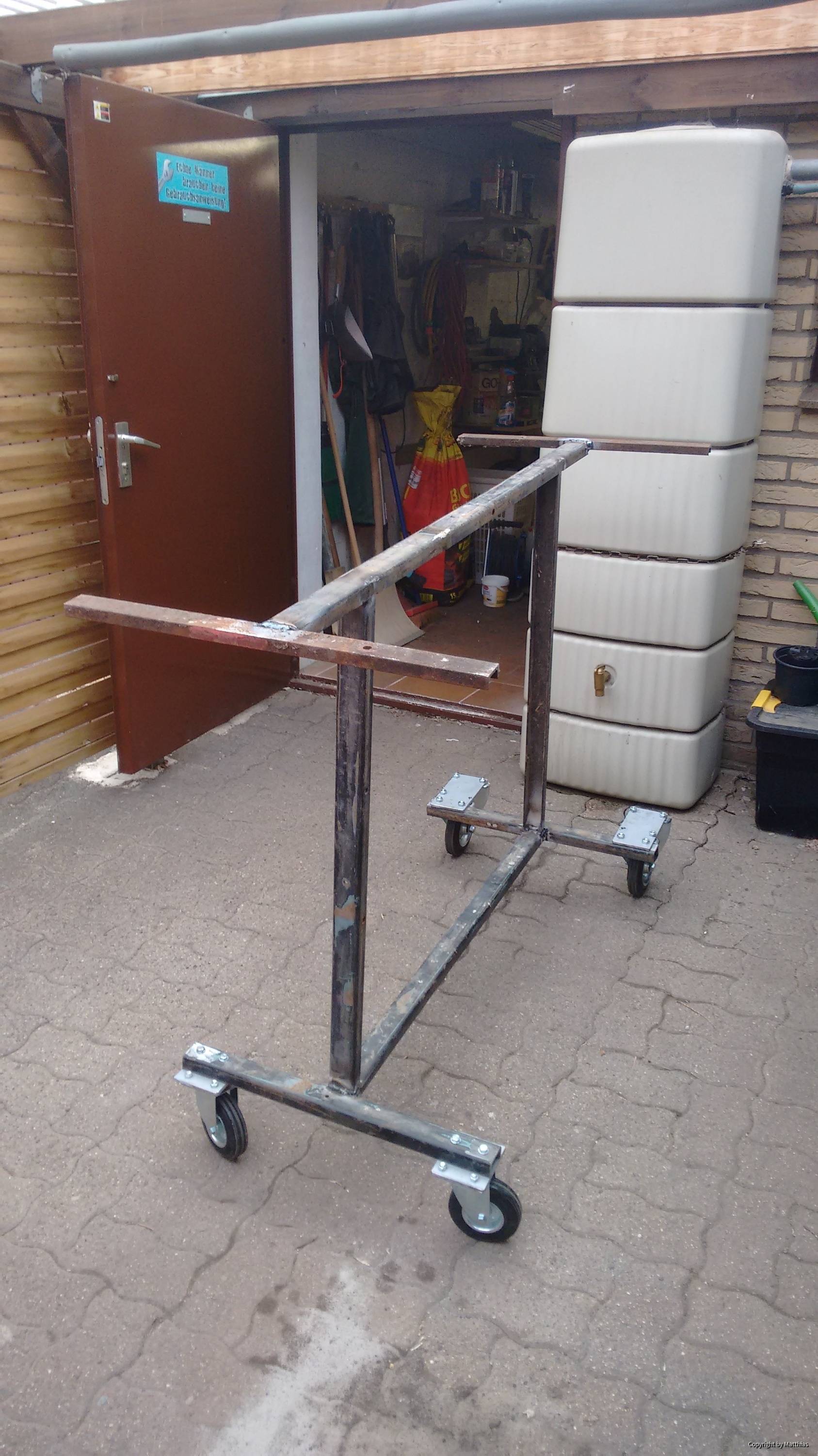 Schleppschlauchwagen für eine Dammann Cassic