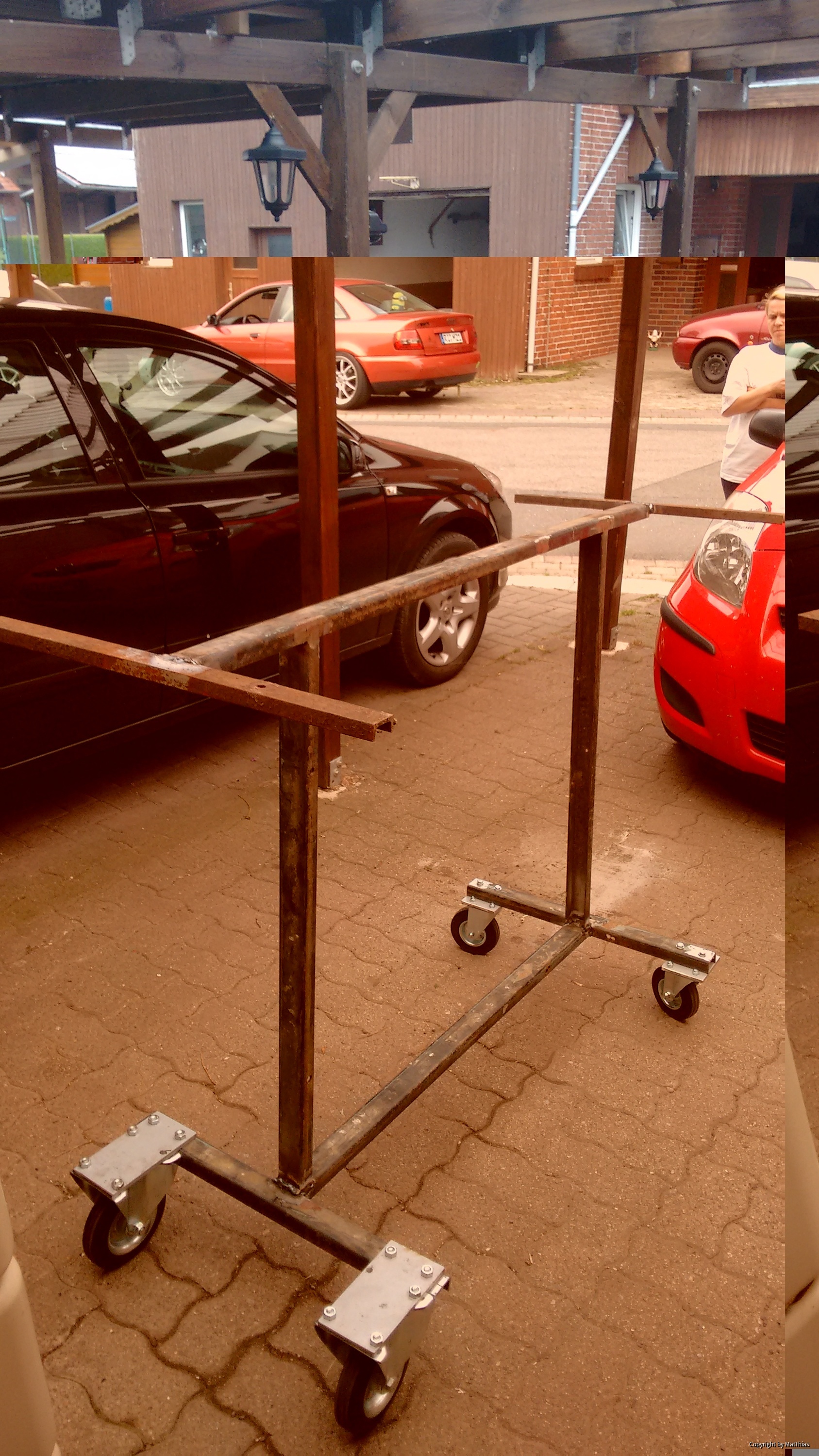 Schleppschlauchwagen für eine Dammann Cassic