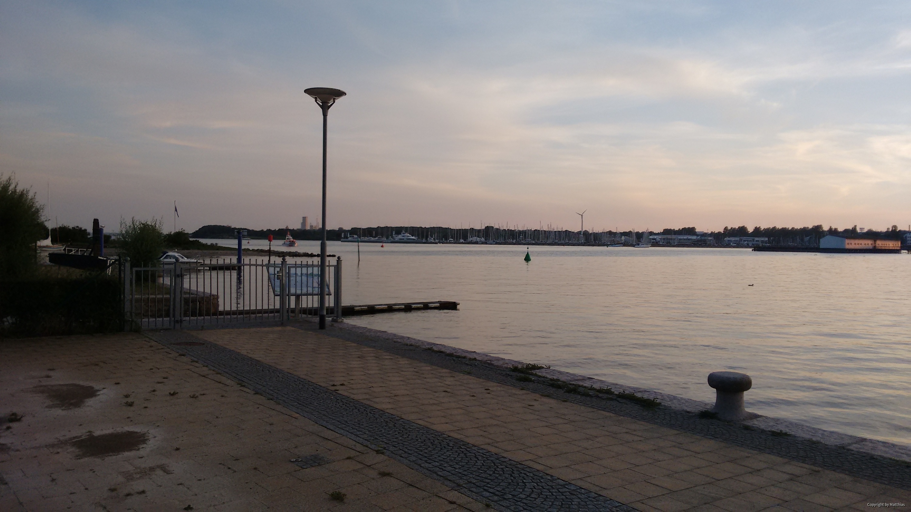 Neustadt in Holstein (Ostsee) am Abend