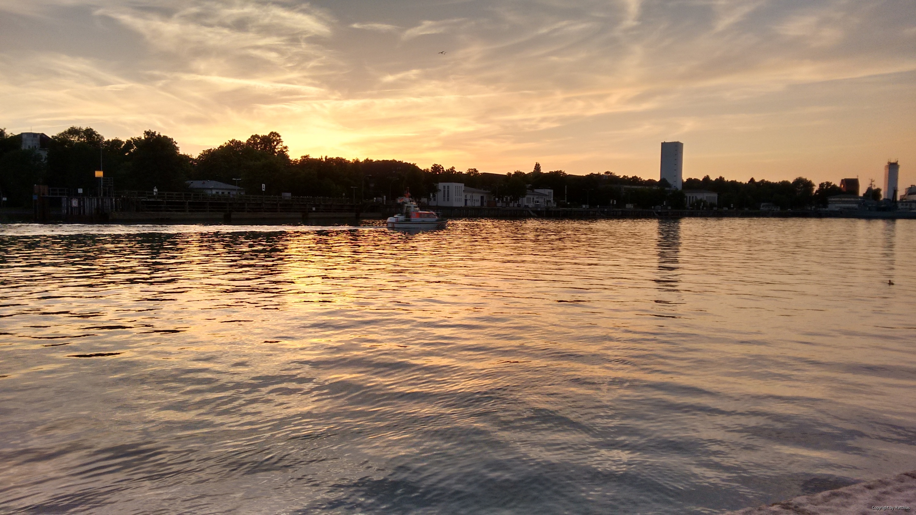 Neustadt in Holstein (Ostsee) am Abend