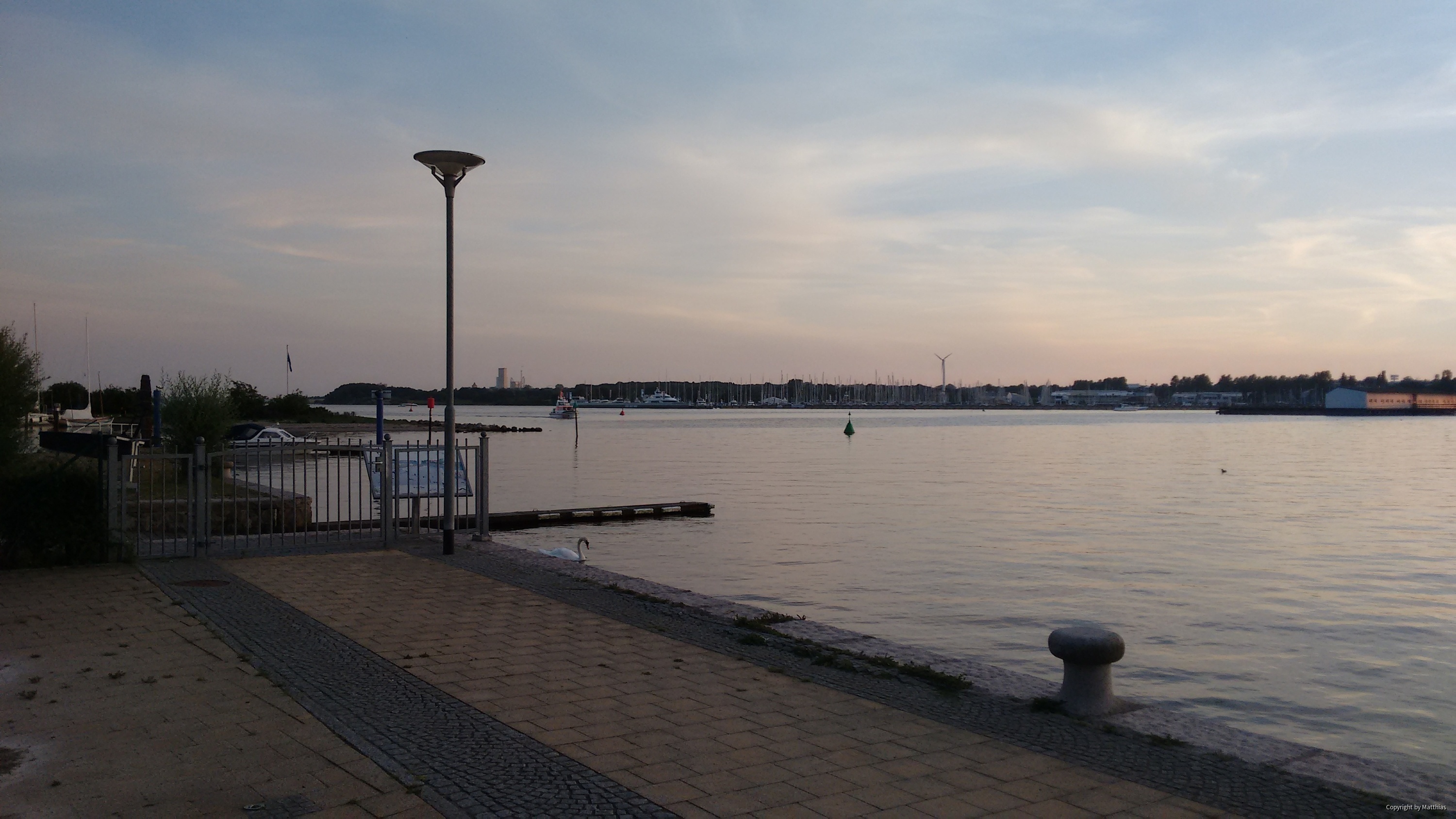 Neustadt in Holstein (Ostsee) am Abend