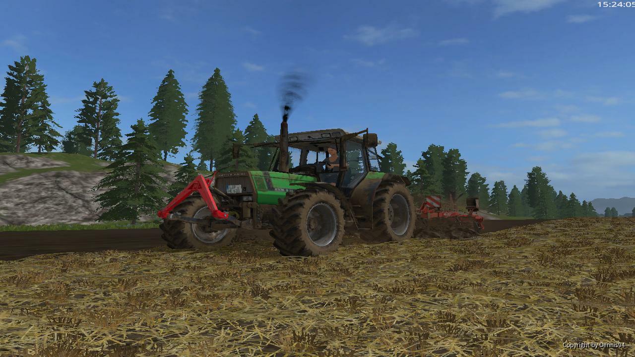 Deutz Agrostar DX 6.31 am Grubbern