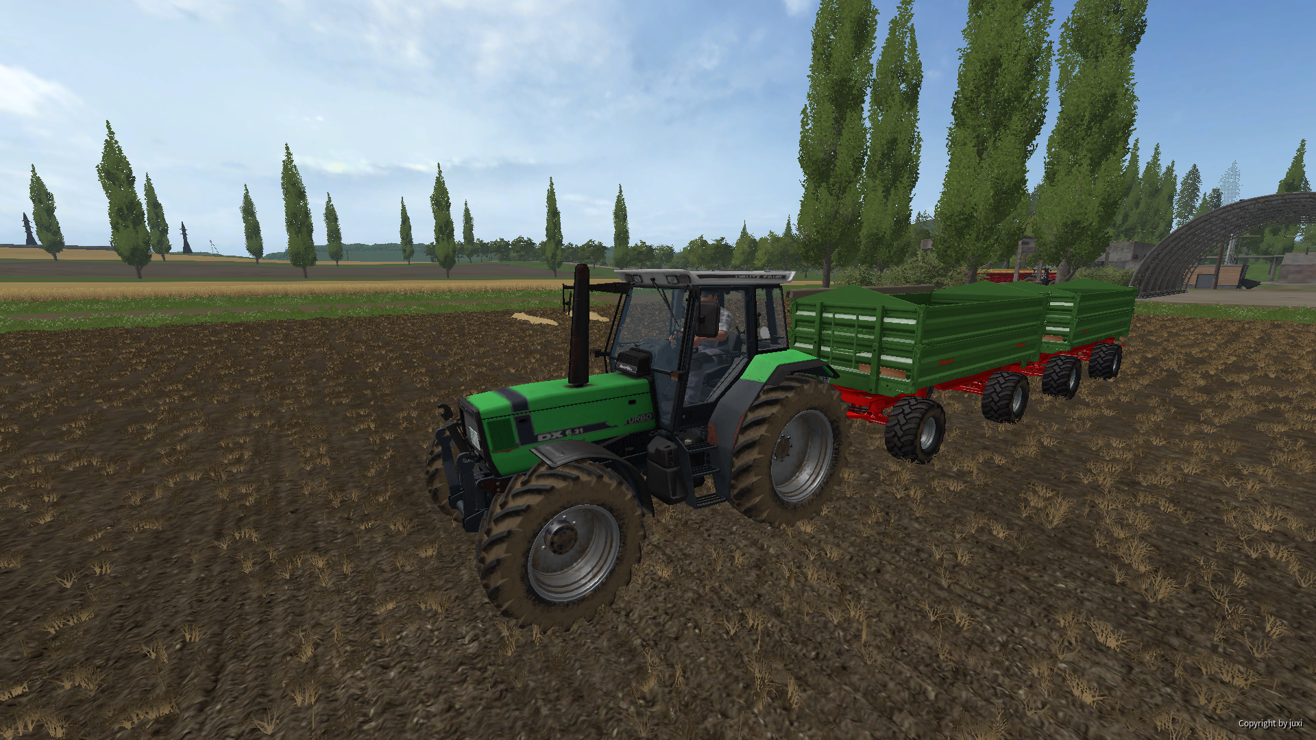 Getreide fahren