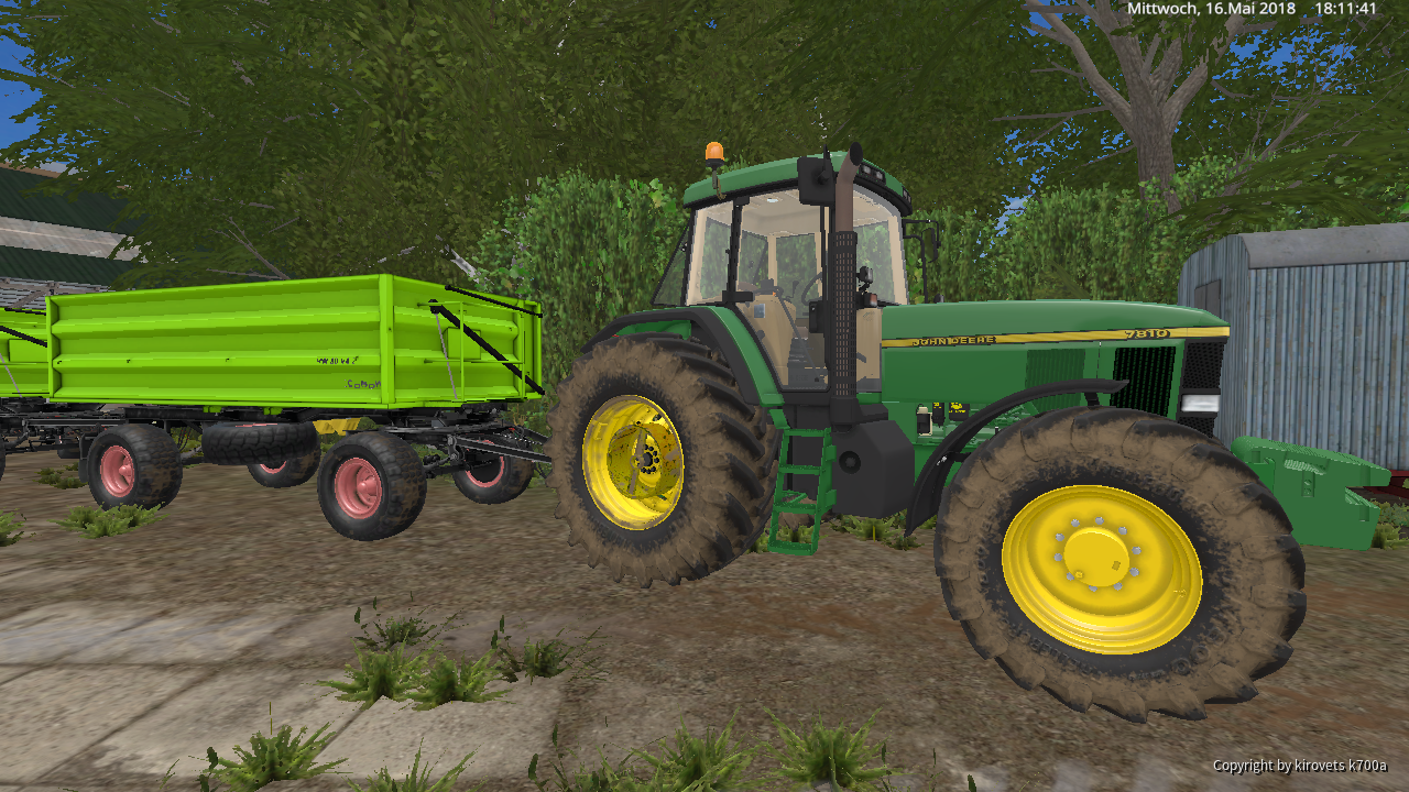 John Deere 7810 mit Conow Hw80 v4.2
