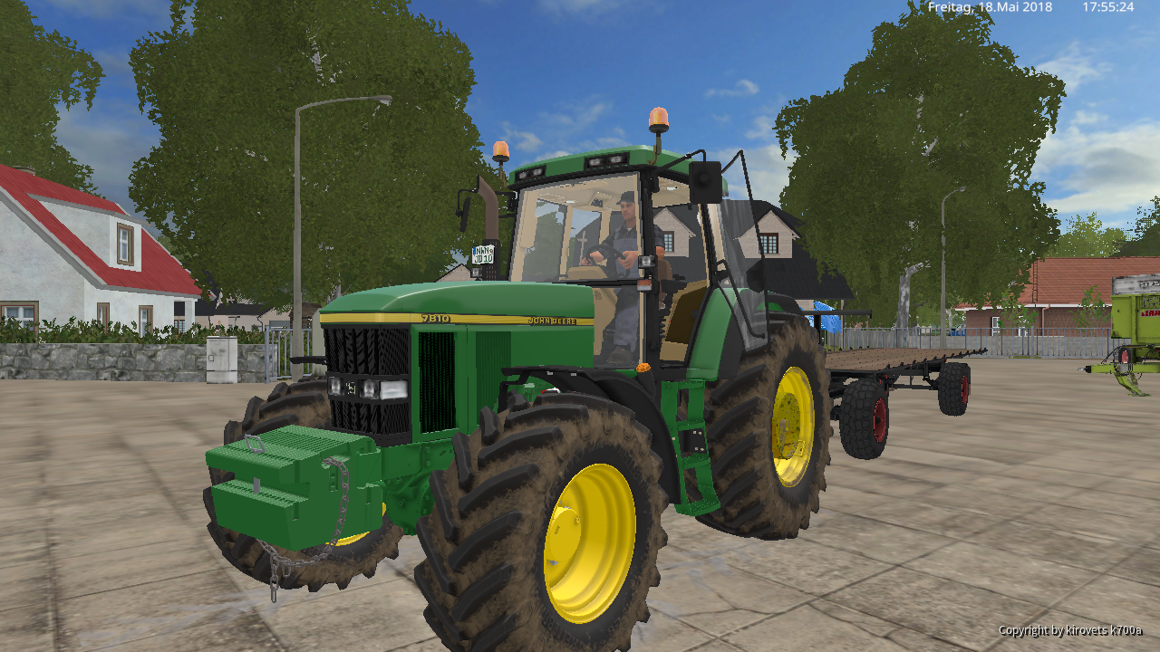 John Deere 7810 mal bisschen umbauen :)