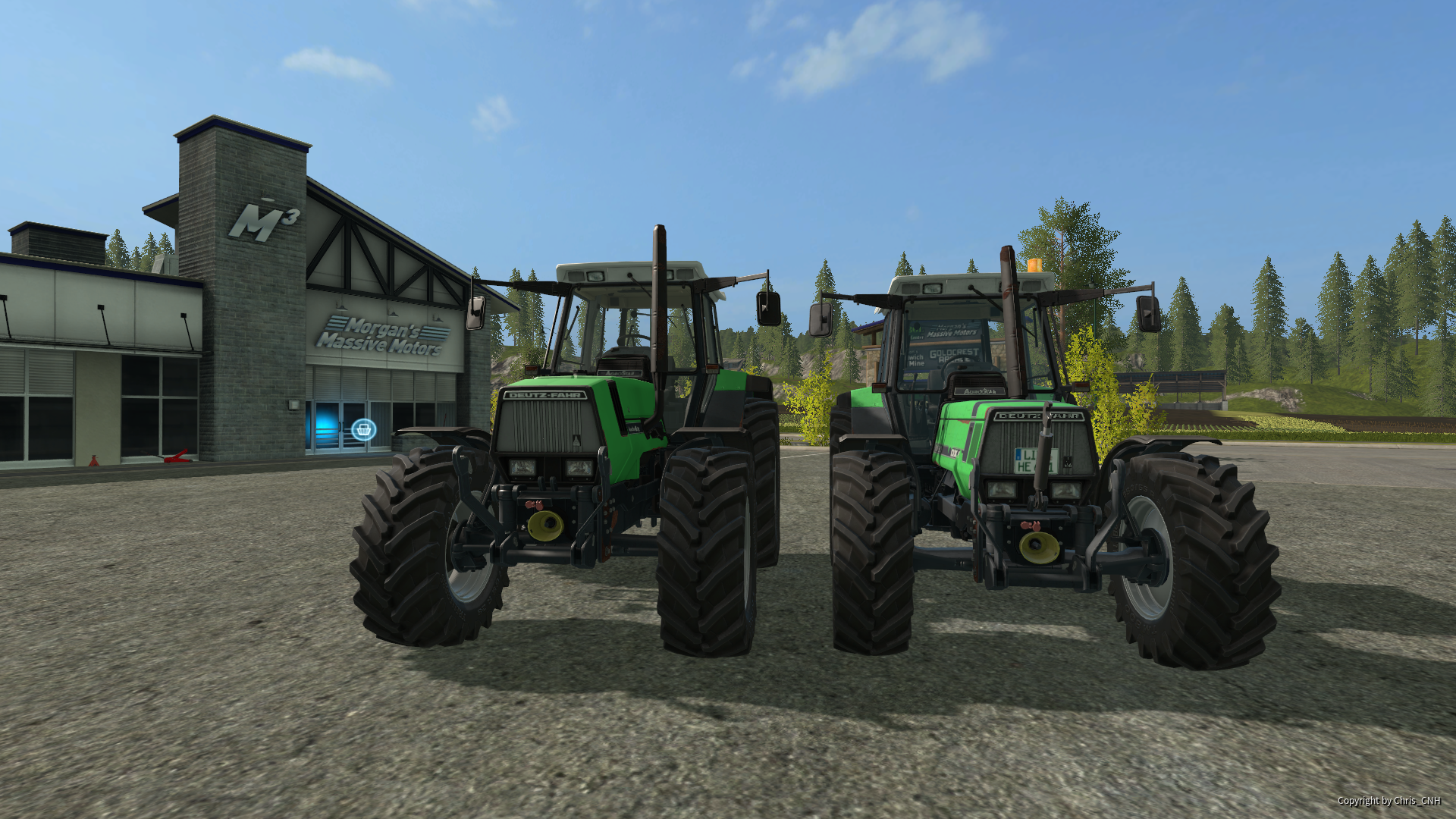 Deutz Umbau erledigt Used-look stimmte auch mit dem Rost?