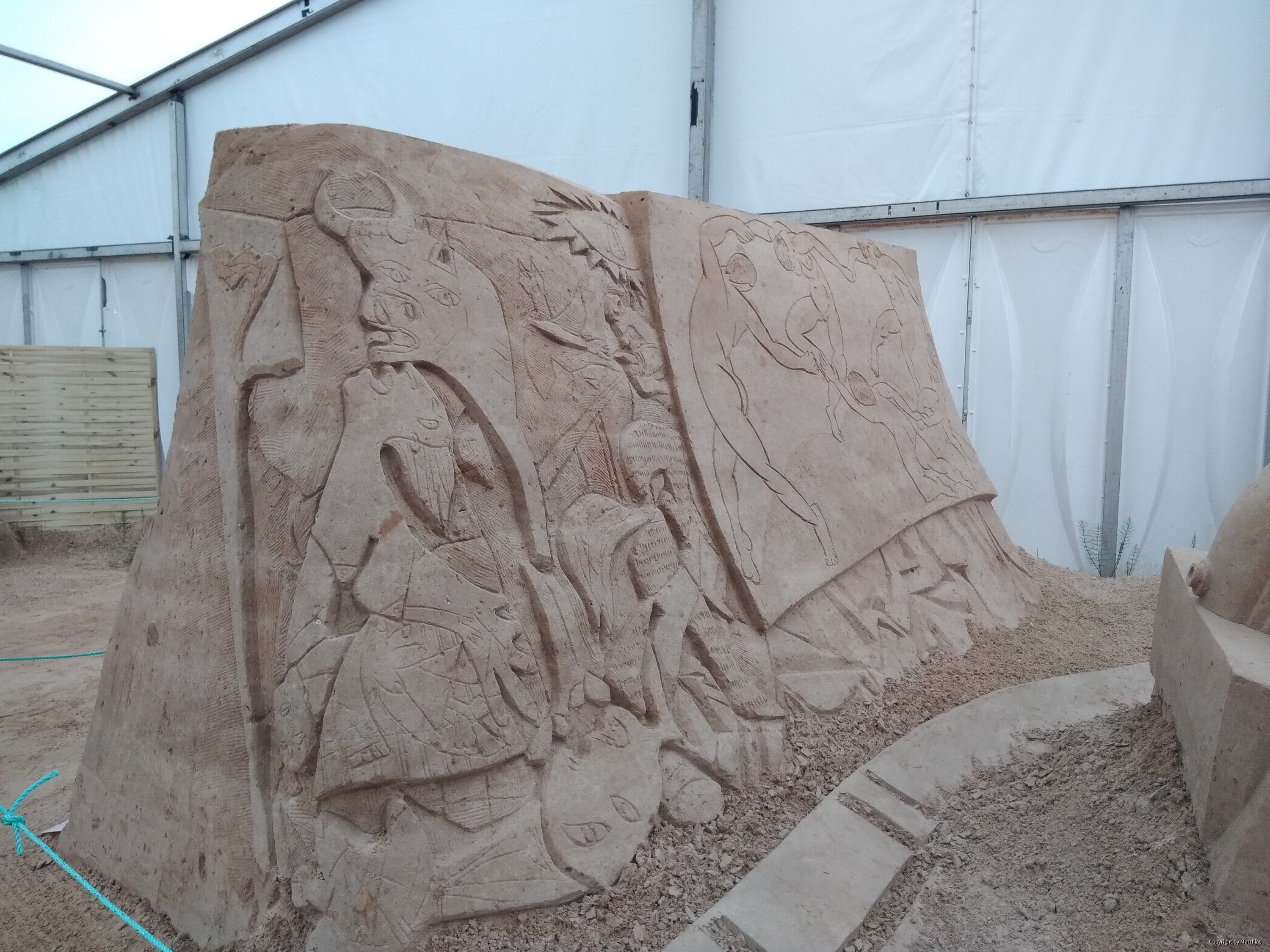 Sandskulpturen-Festival im Ostseebad Binz