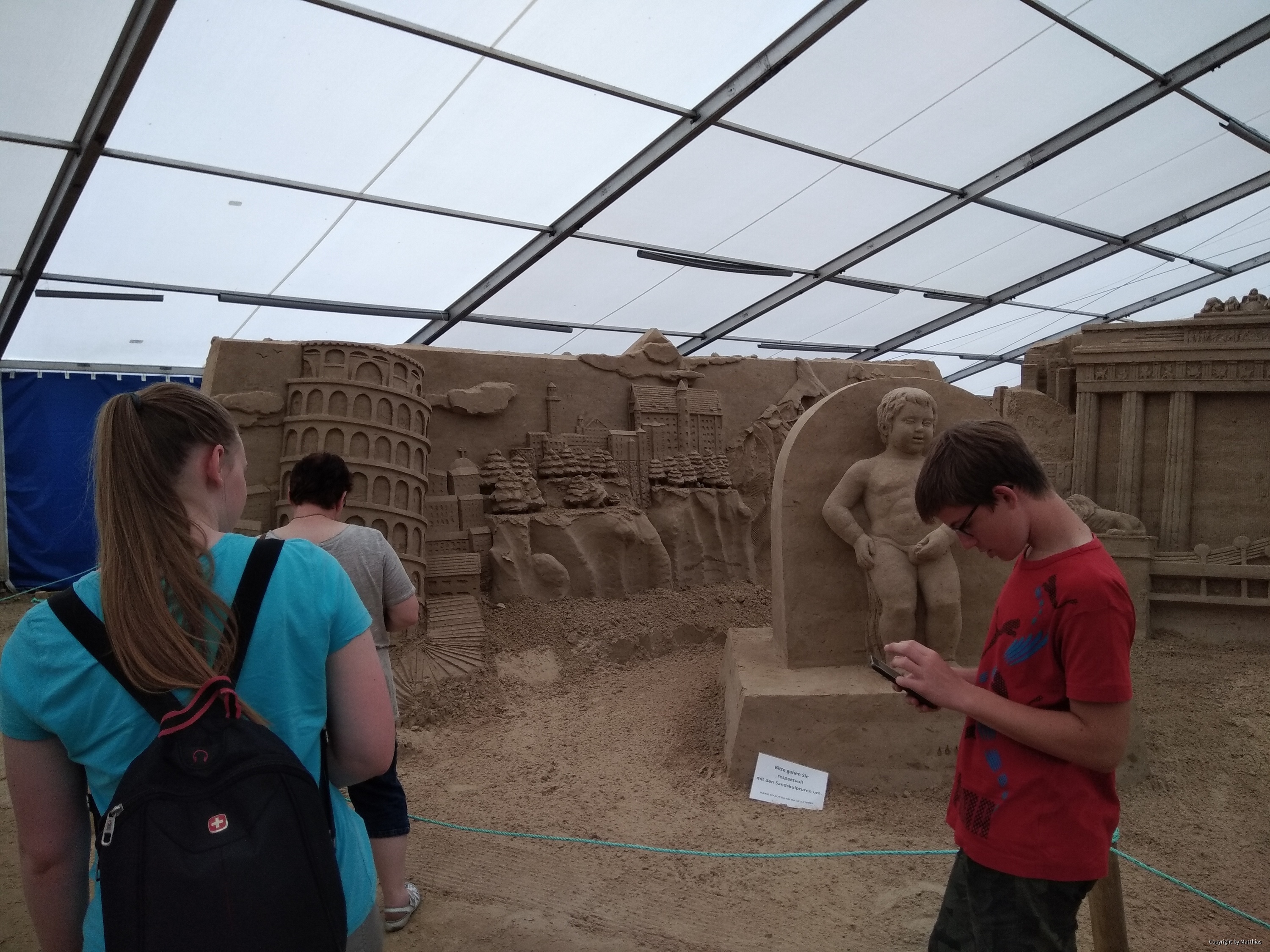 Sandskulpturen-Festival im Ostseebad Binz