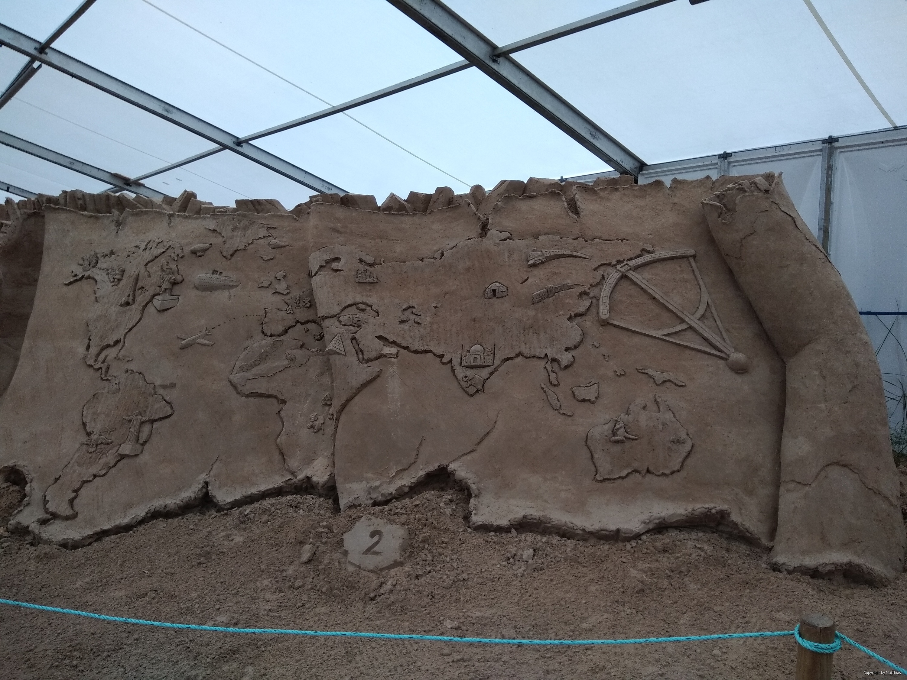 Sandskulpturen-Festival im Ostseebad Binz