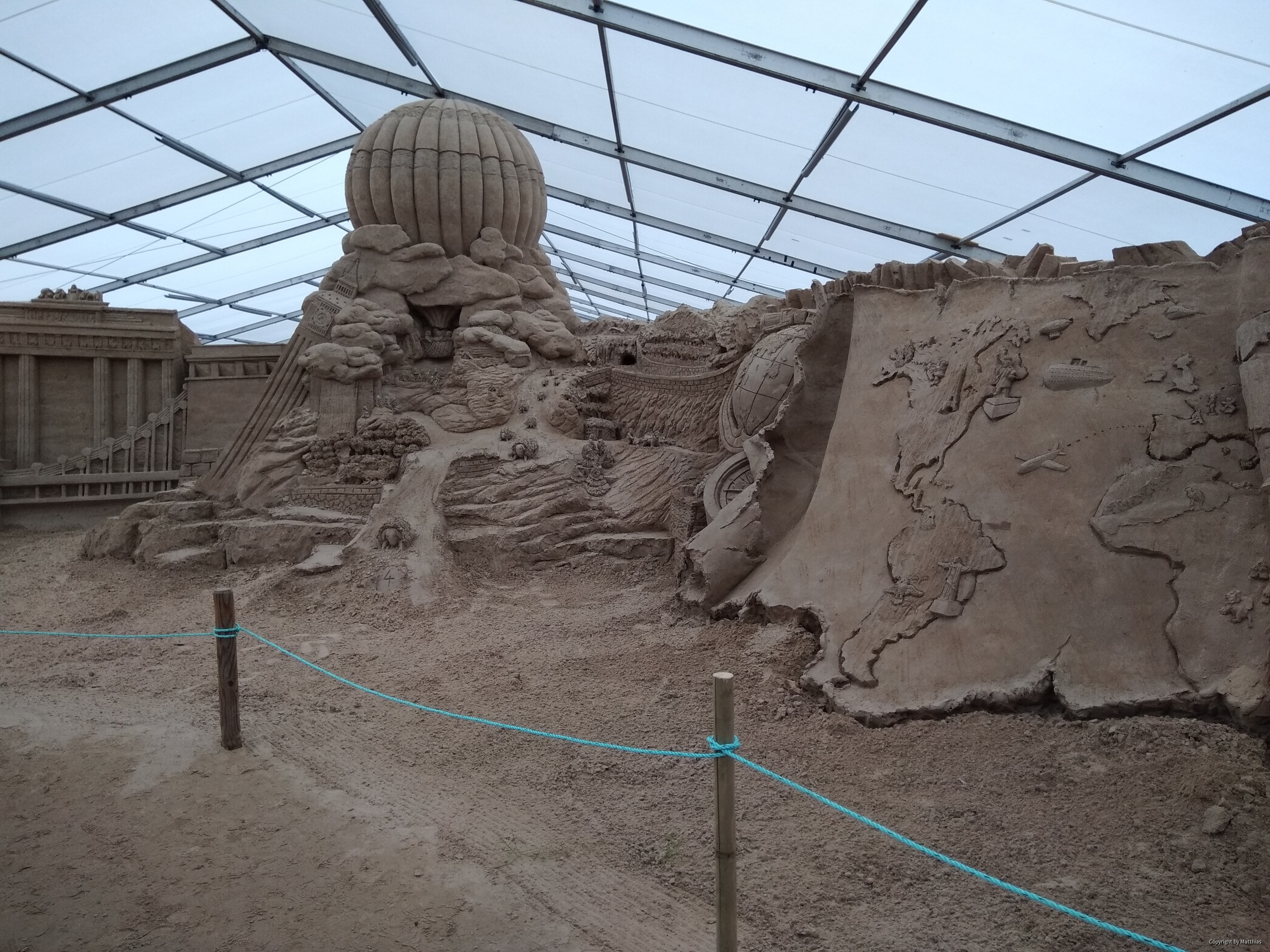 Sandskulpturen-Festival im Ostseebad Binz