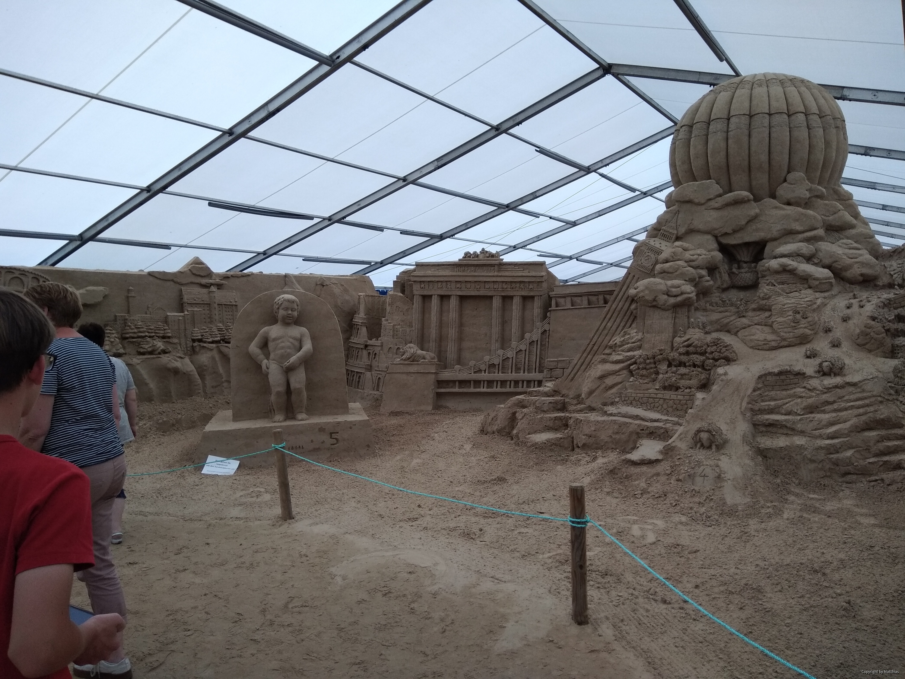 Sandskulpturen-Festival im Ostseebad Binz