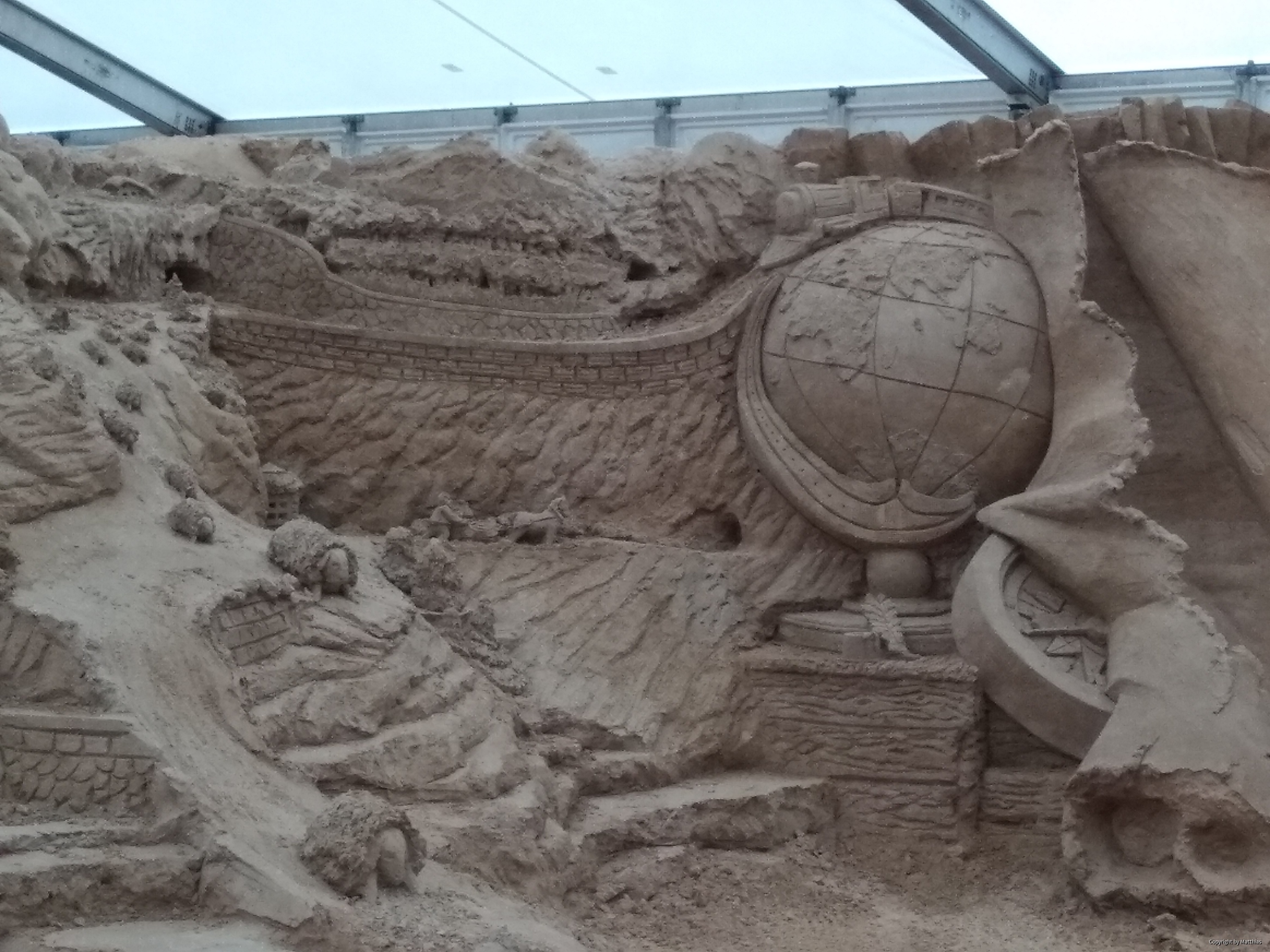 Sandskulpturen-Festival im Ostseebad Binz